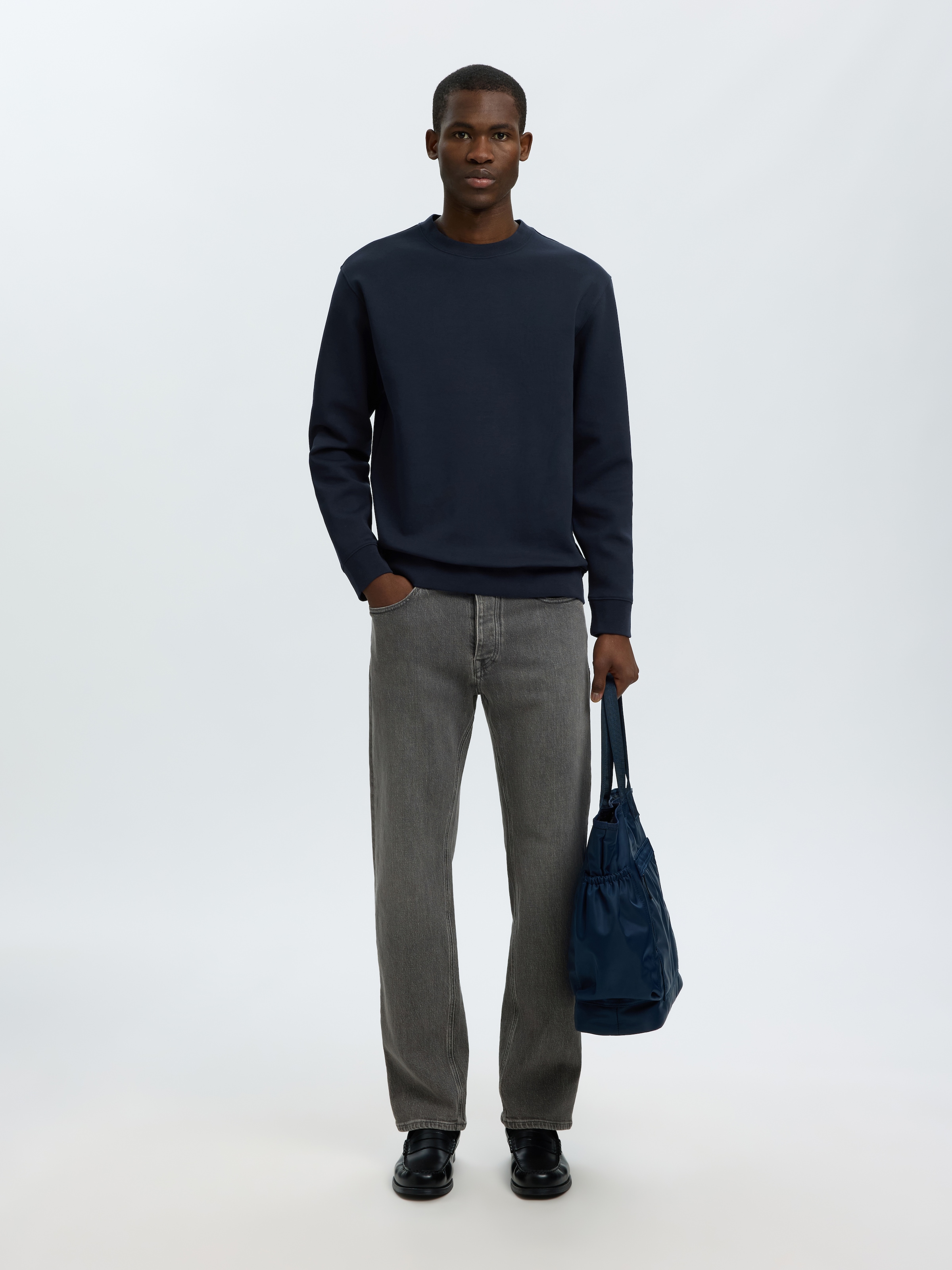 SELECTED Sweatshirt »SLMTOM SOFT CREW NECK SWEAT NOOS«, Baumwollmischung, regular fit
