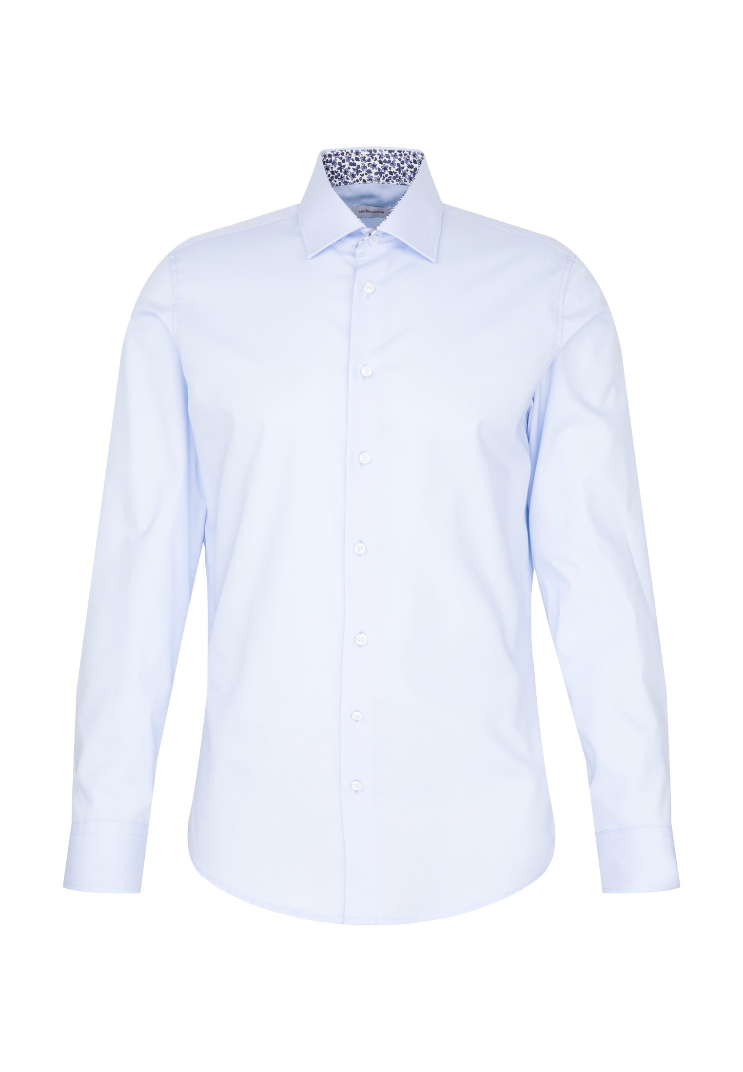 seidensticker Businesshemd »Schwarze Rose« Shaped 1/1 Kentkragen Uni