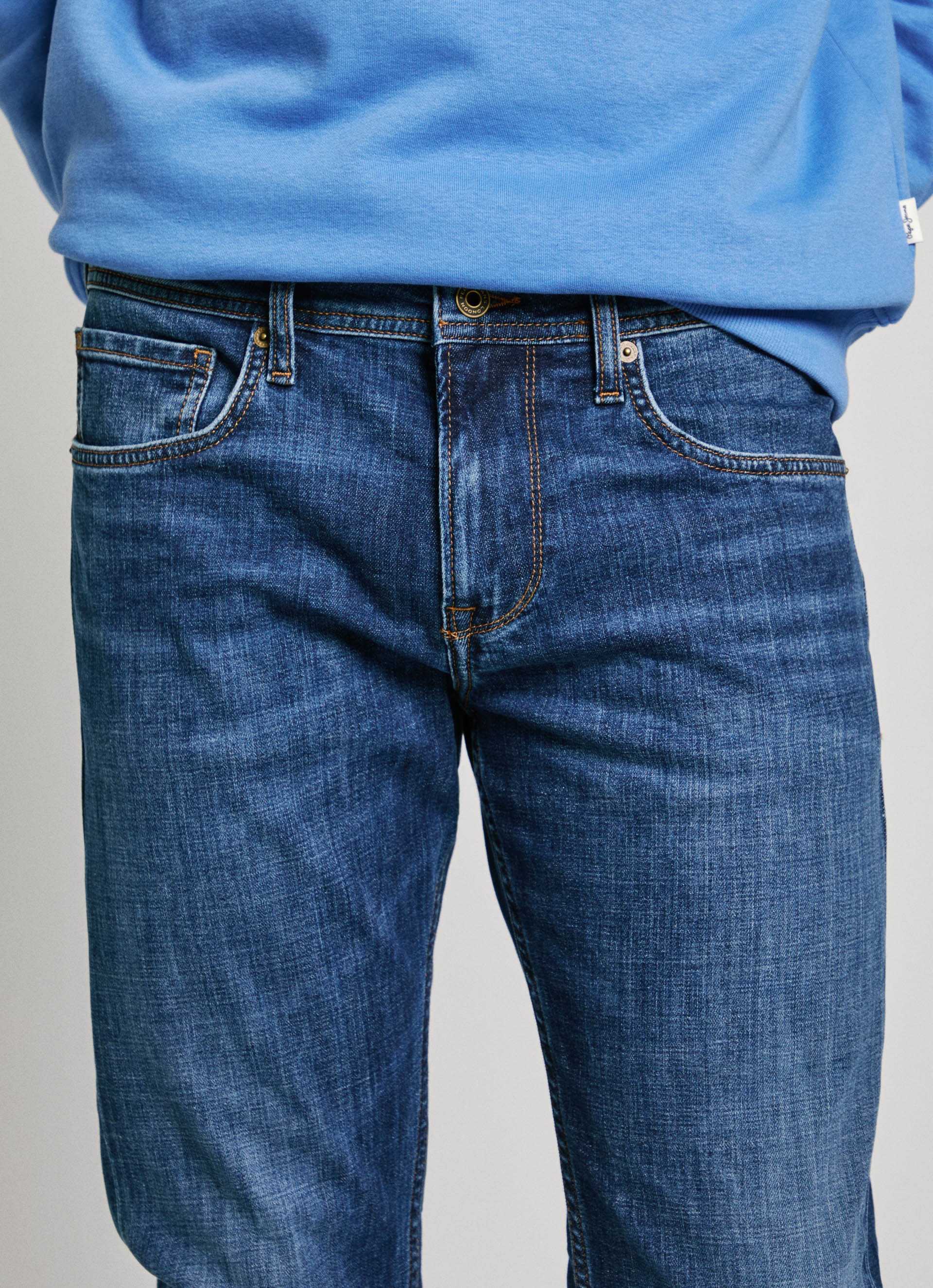 Pepe Jeans Jeans droit »STRAIGHT JEANS« mit geradem Bein