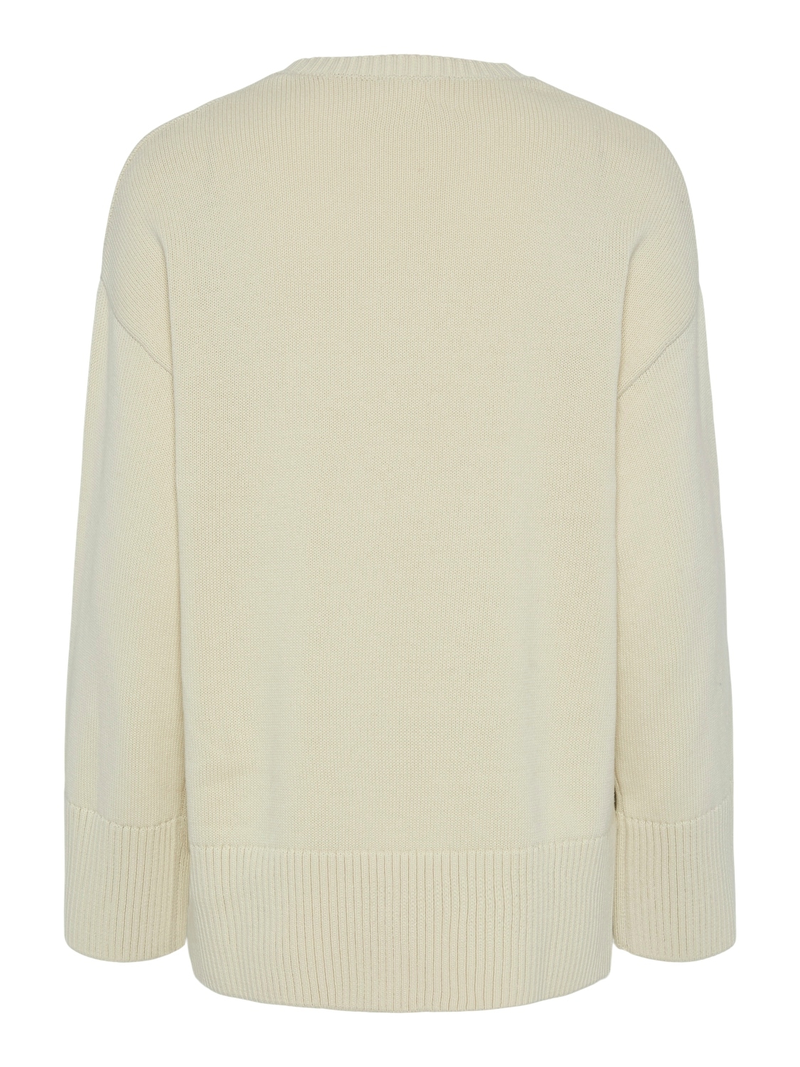 pieces Pull à col rond »PCAVA LS O-NECK SLIT KNIT NOOS«