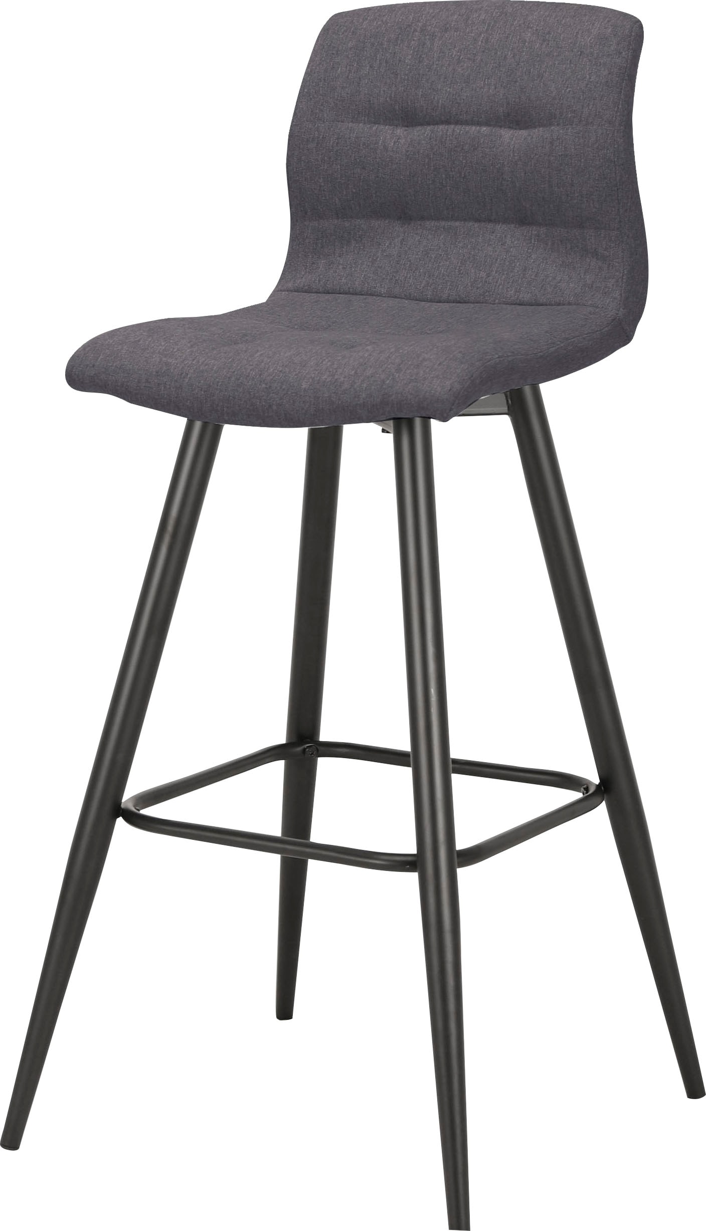 byLIVING Barhocker »Simone«, (Set, 2 St., 2er), 2er Set, Vintage braun oder Webstoff anthrazit