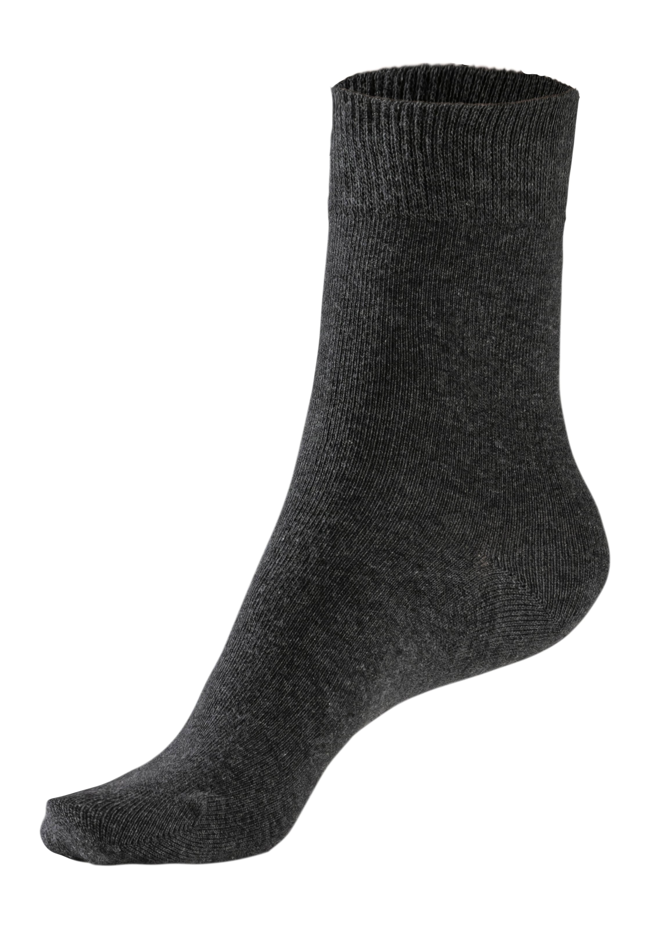 H.I.S Basicsocken, (Packung, 5 Paar), mit besonders weichem Bündchen