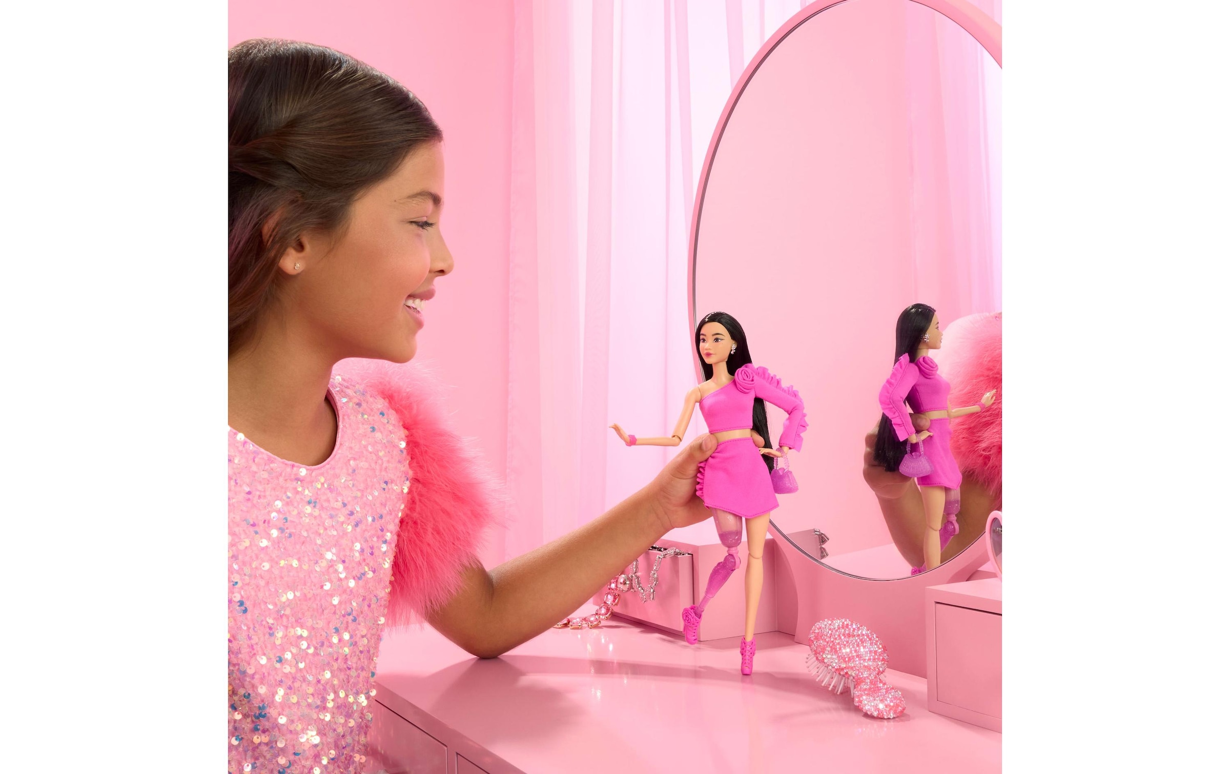 Barbie Anziehpuppe »Deluxe Style – Rose«