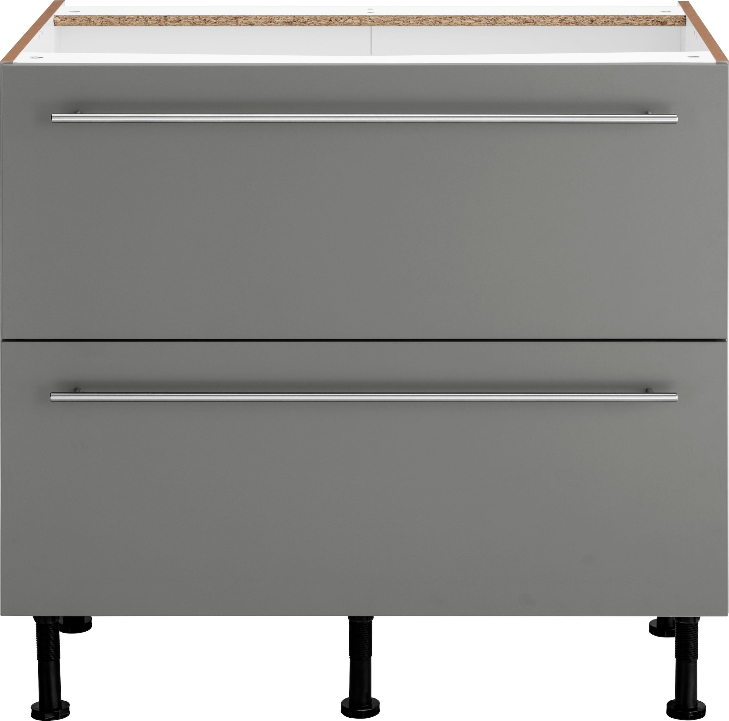 OPTIFIT Unterschrank »Bern« 90 cm breit, mit 2 grossen Auszügen für viel Stauraum