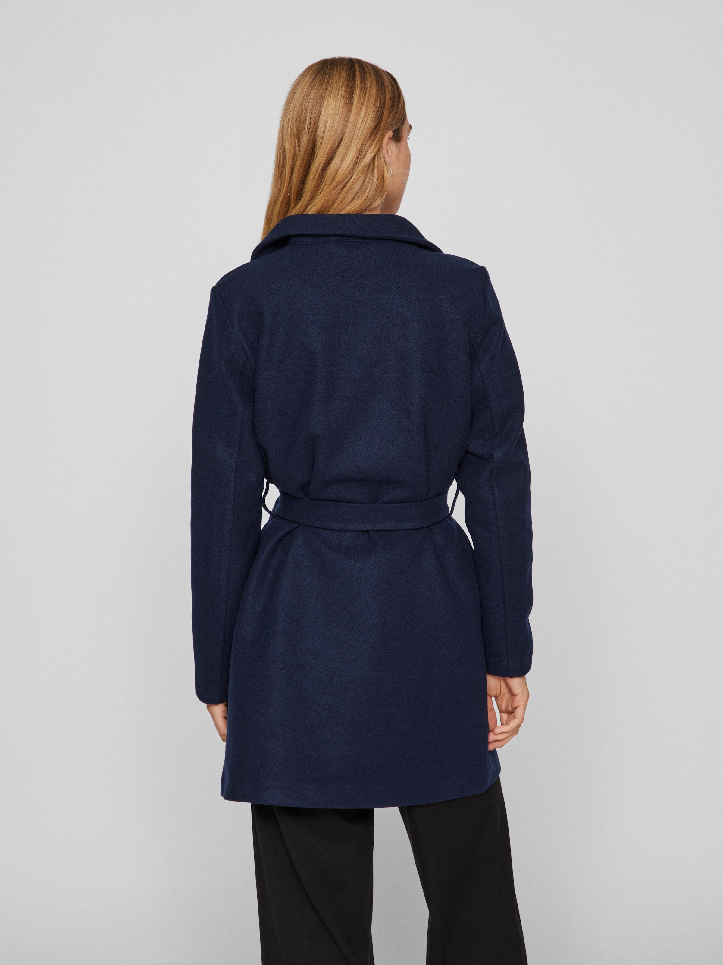 Vila Kurzmantel »VICOOLEY COLLAR BELT COAT - NOOS«