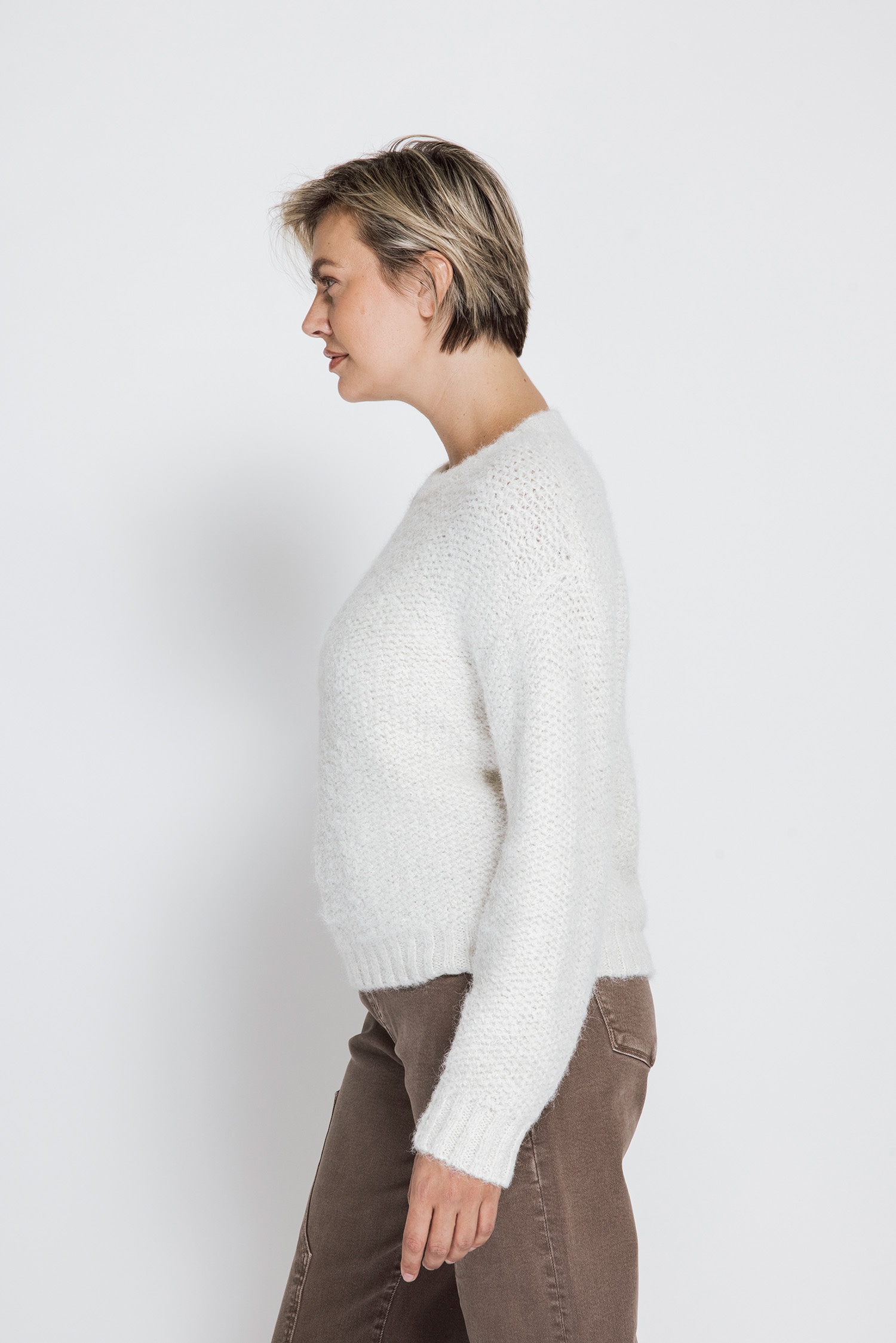 Zhrill Strickpullover »USSA« Rundhals / Bequeme Passform