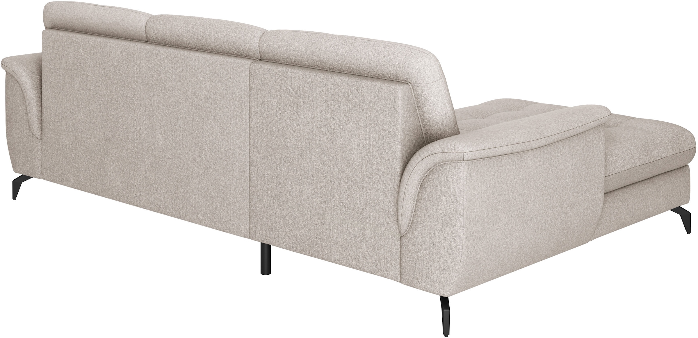 sit&more Ecksofa »Zora L-Form«, wahlweise mit Bettfunktion und Bettkasten