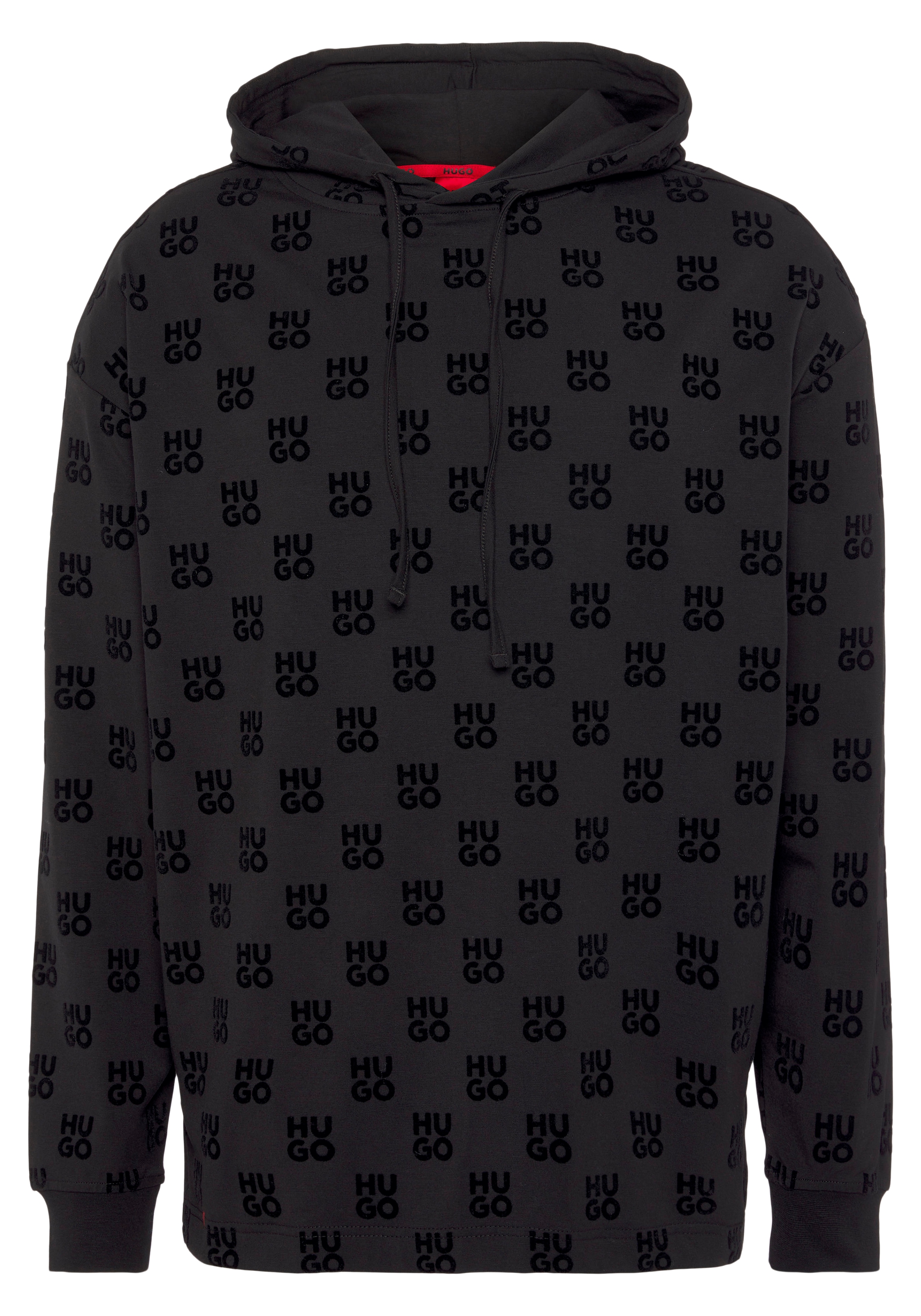 Kapuzensweatshirt »Flock AOP Hoodie«, mit Monogramm-Allover Print