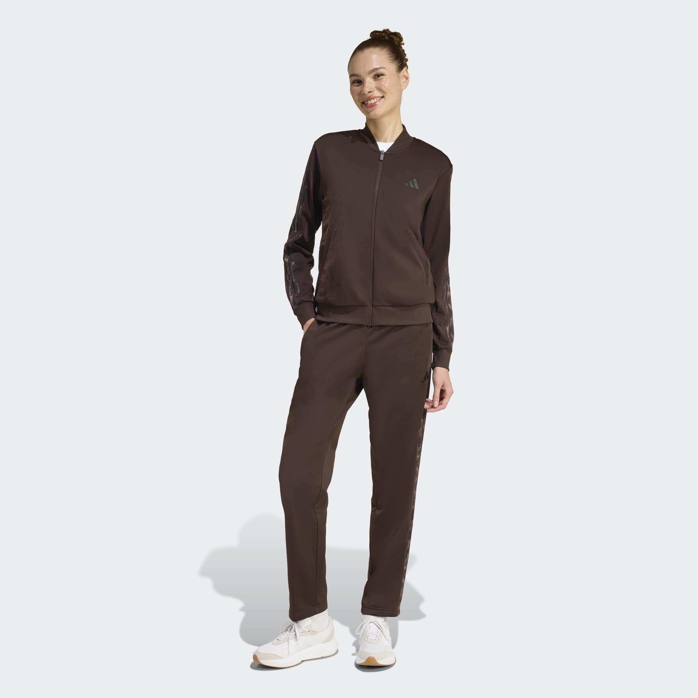 adidas Sportswear Combinaison d'entraînement »3-STRIPES LEOPARD PRINT« 2 pièces