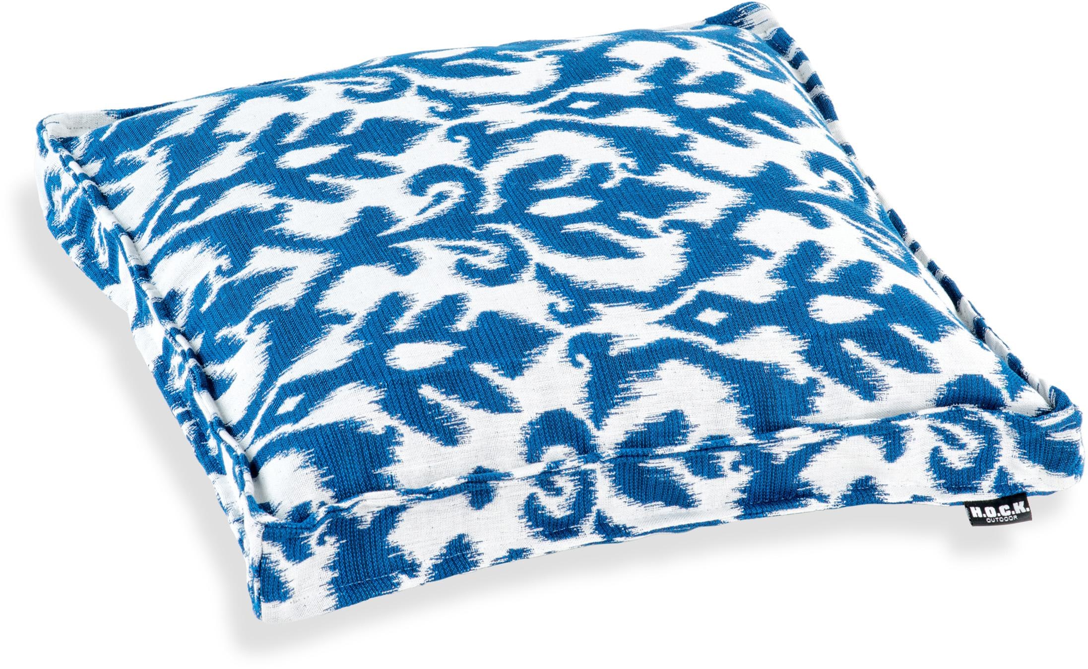 Image of H.O.C.K. Sitzkissen "Gorsay blue No 16" mit tollem Muster