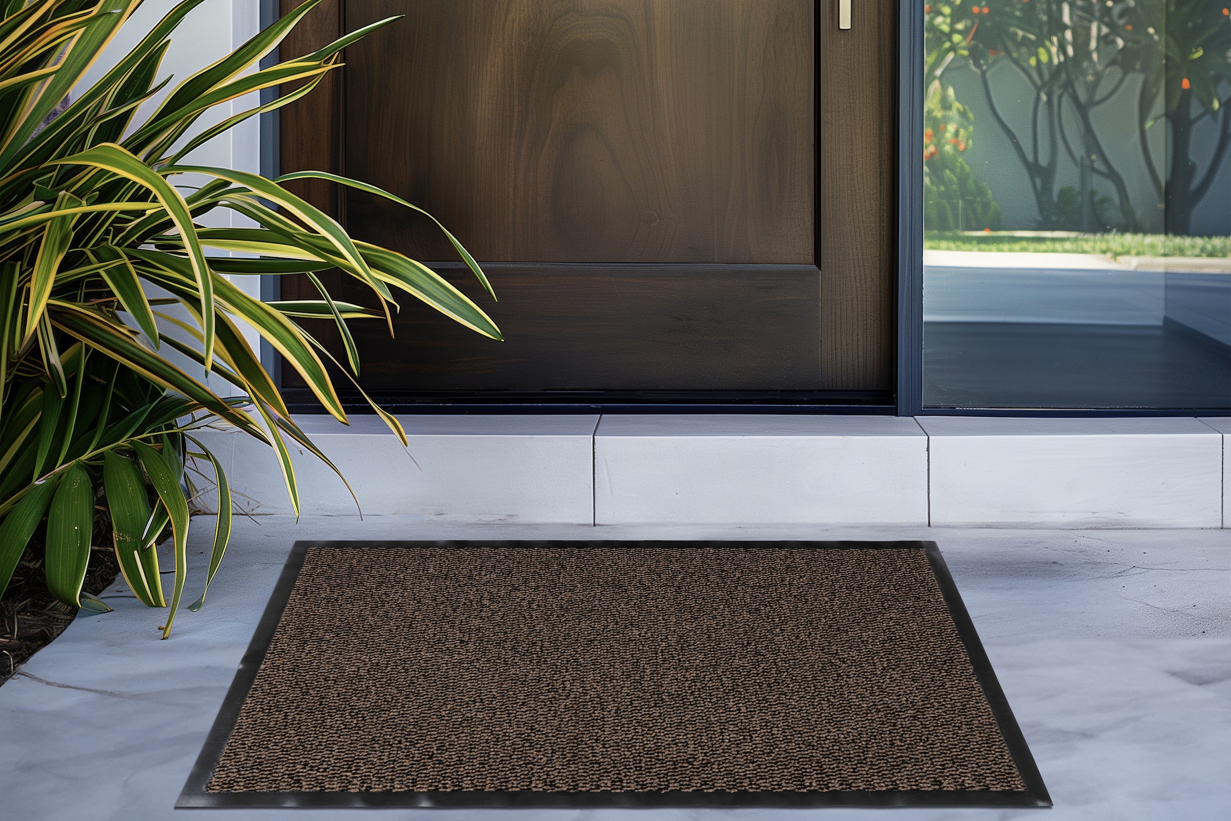 Kayoom Tapis de sol »Fine Line 125« Rectangulaire 6 mm Höhe Türmatte, Schmutzfang, Eingang