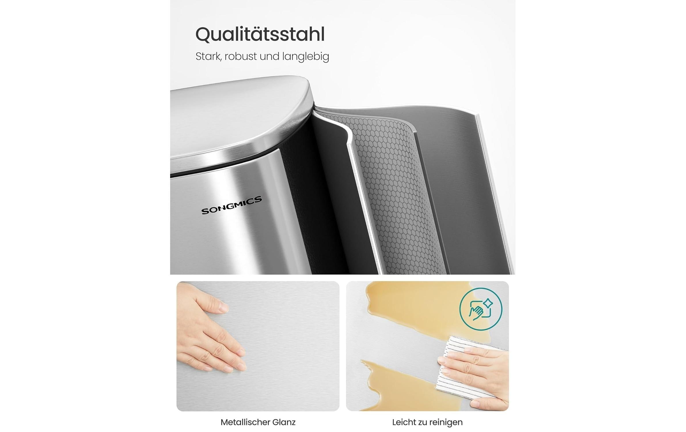 SONGMICS Mülleimer »50 l«, 1 Behälter