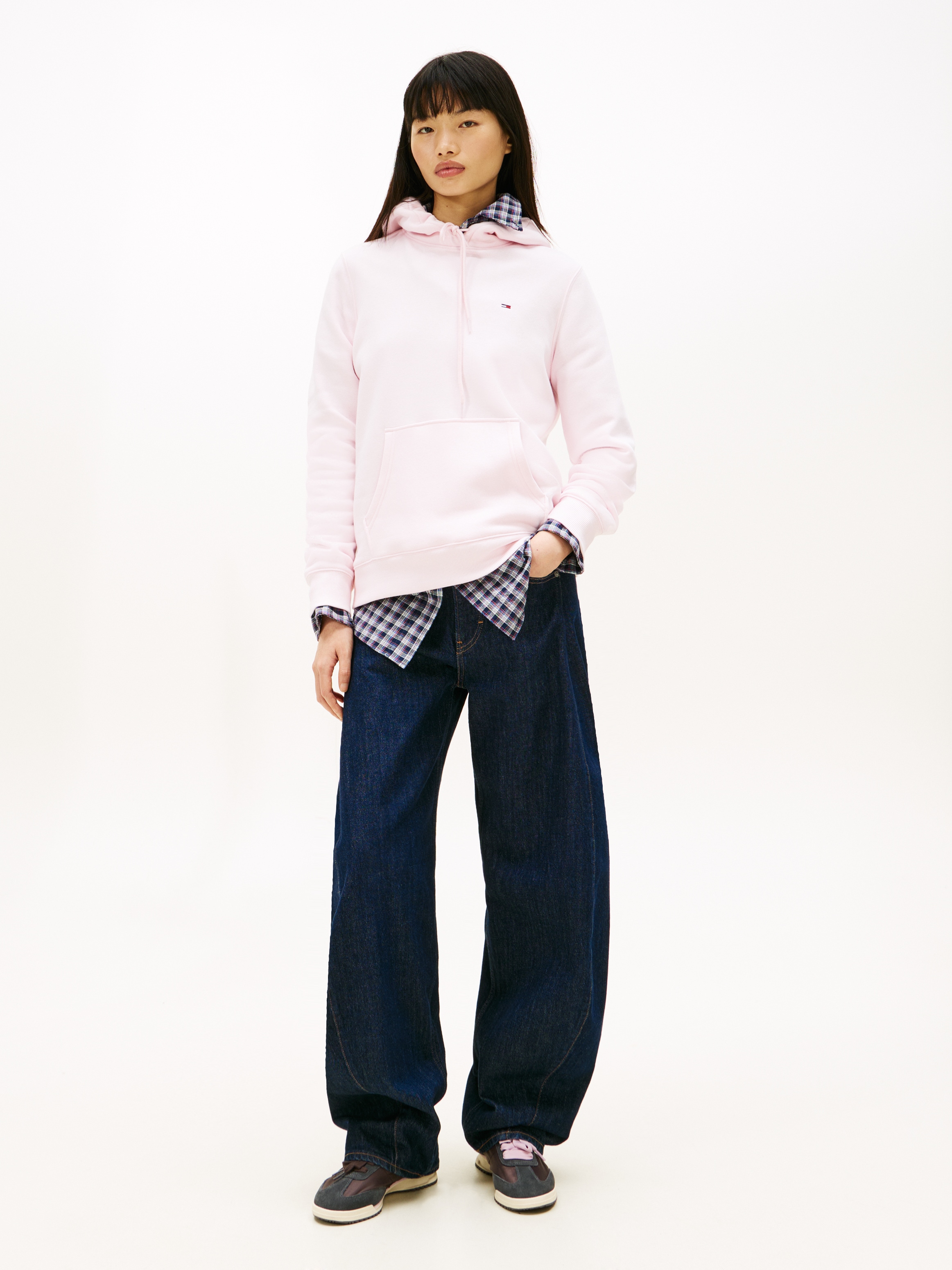 Tommy Jeans Sweat à capuche »TJW REG S FLAG HOODIE«, mit Logo-Flag, Regular Fit
