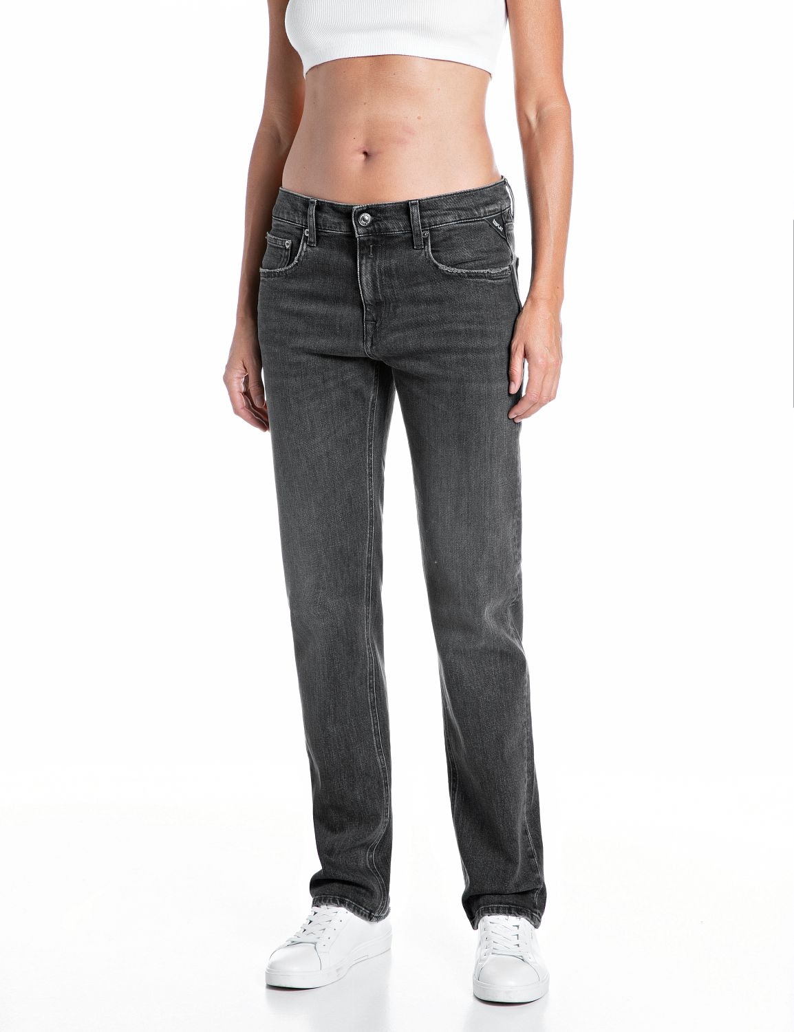 Image of Replay Straight-Jeans "AKEME" mit niedriger Leibhöhe