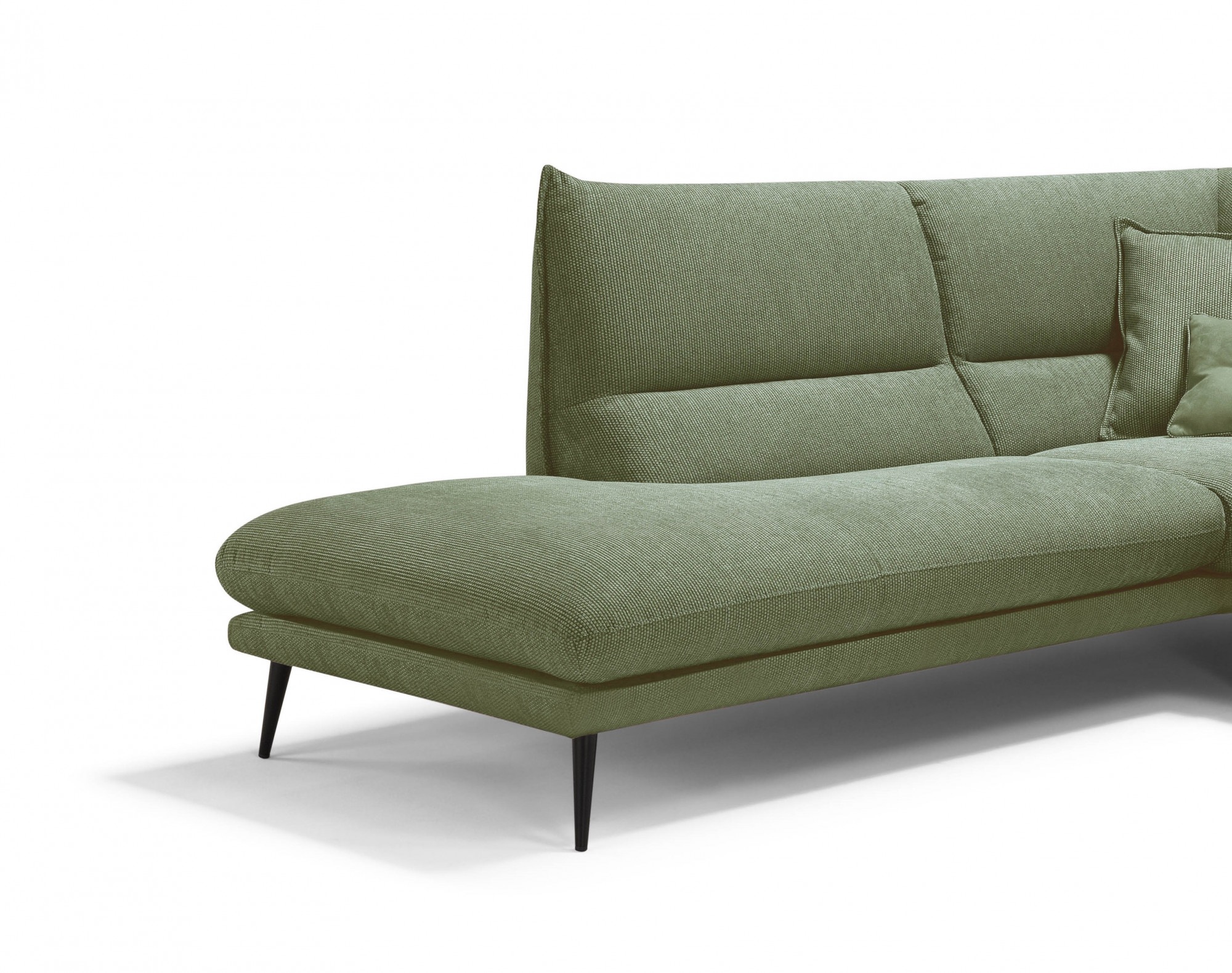 Egoitaliano Ecksofa »FUNNY, hochwertiges und aktuelles Design, bequeme Rückenlehne«, toller Sitzkomfort, L-Form
