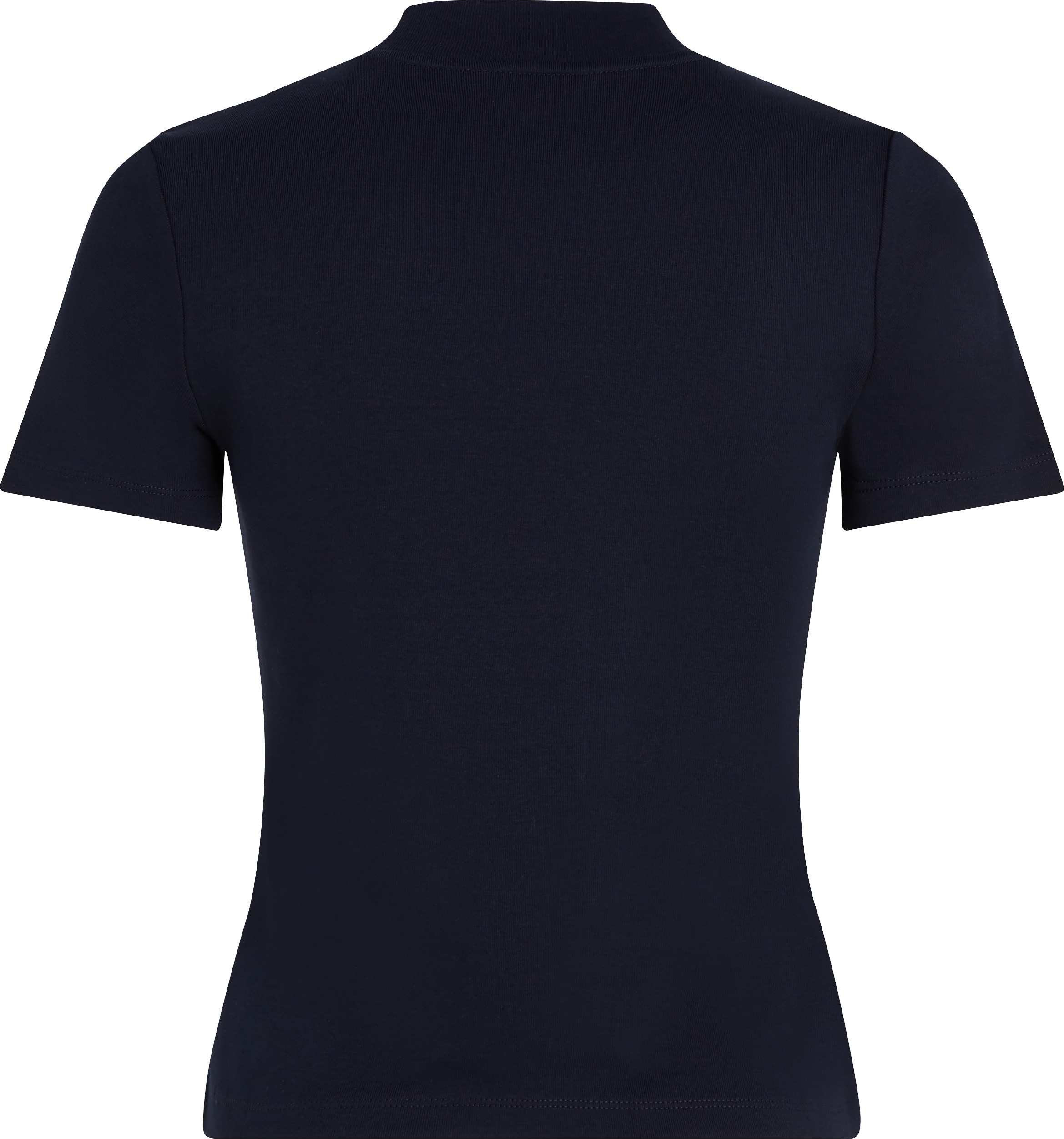 Tommy Hilfiger Stehkragenshirt »NEW CODY SLIM CROP MOCK-NK«, mit Logostickerei