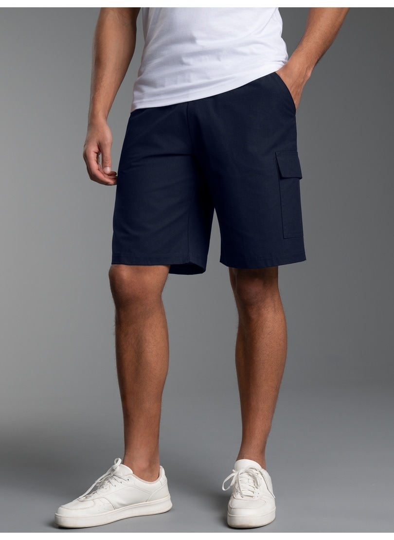 Trigema Jerseyhose »TRIGEMA Cargo-Bermuda aus 100% Baumwolle«