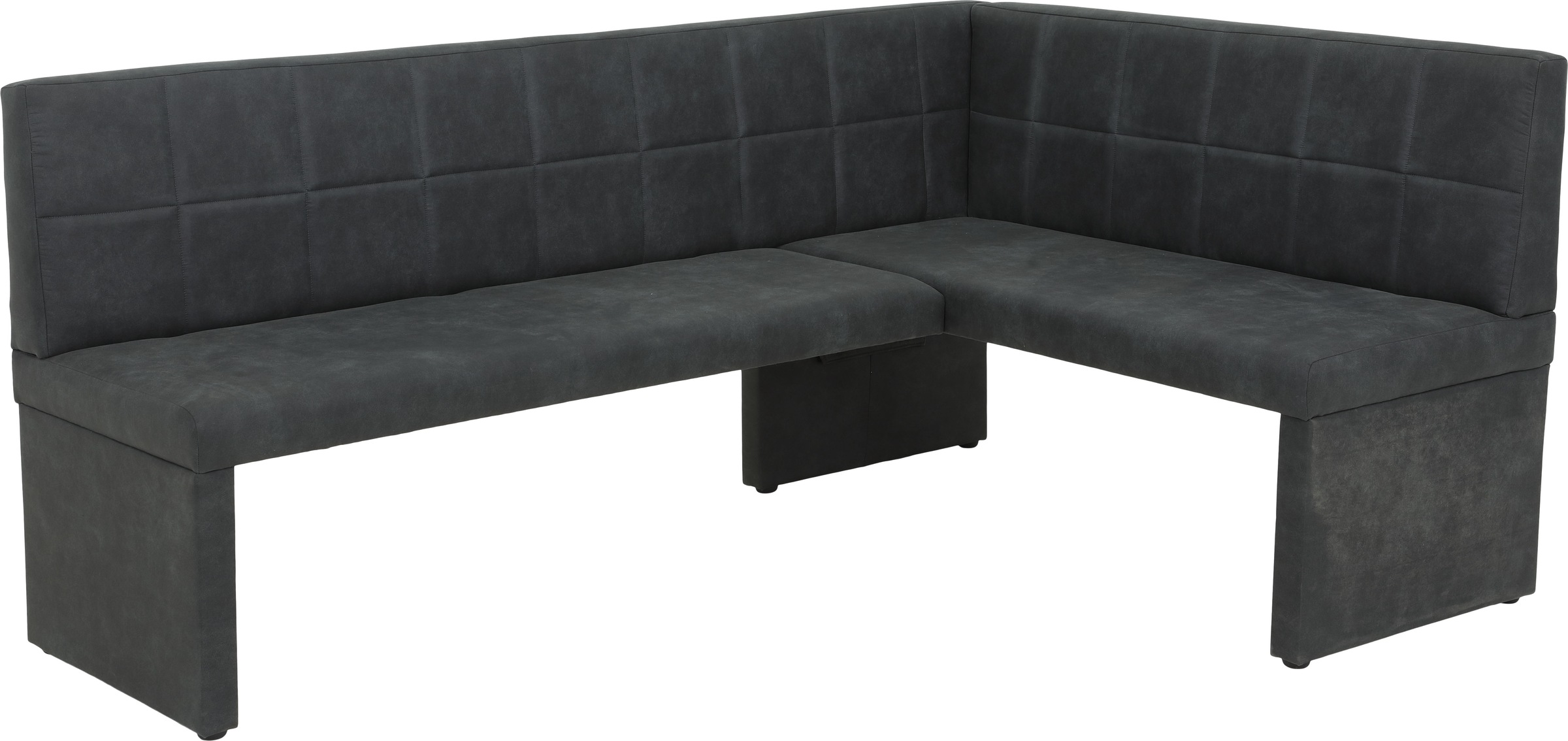 HELA Essgruppe »SPREE« 4 Stk. tlg. Esstisch 140x90 cm mit Dickkante, Microfaserbezug,