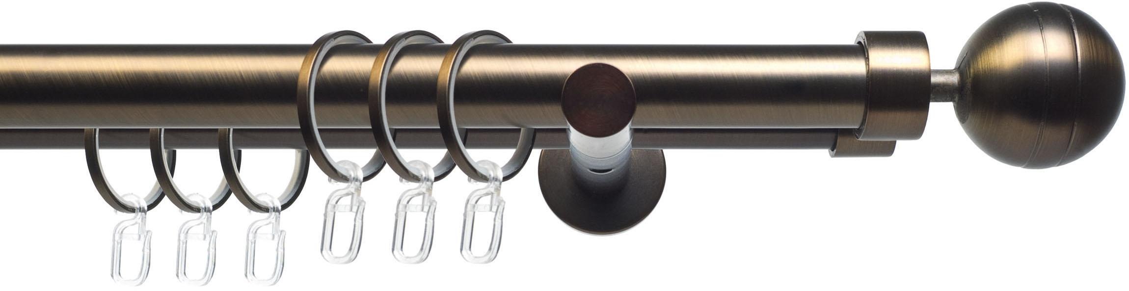 Image of Liedeco Gardinenstange »CELKUGEL01SG2L«, 2 läufig-läufig, Fixmass, 2-läufig im Fixmass Ø 25/20 mm bei Ackermann Versand Schweiz