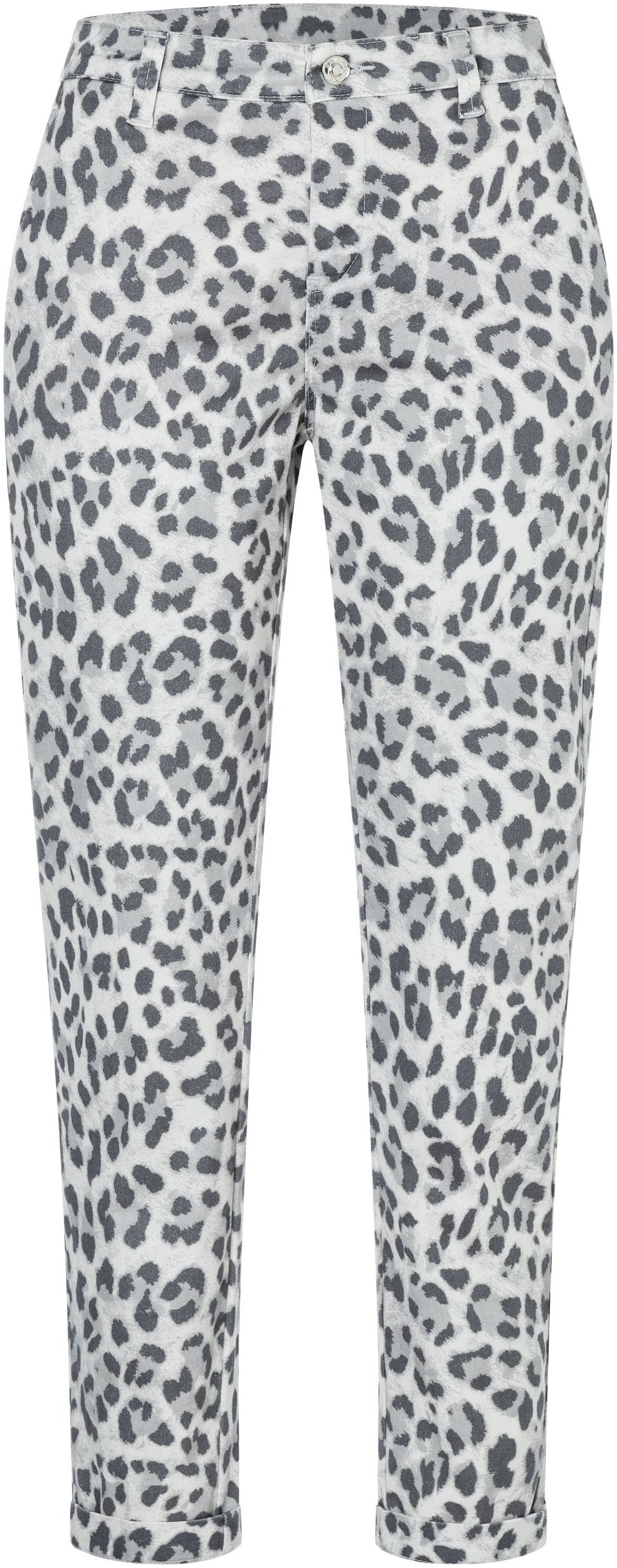 MAC Chinohose »CHINO turn up«, mit dezentem Glanz, elegant und sportiv zugleich