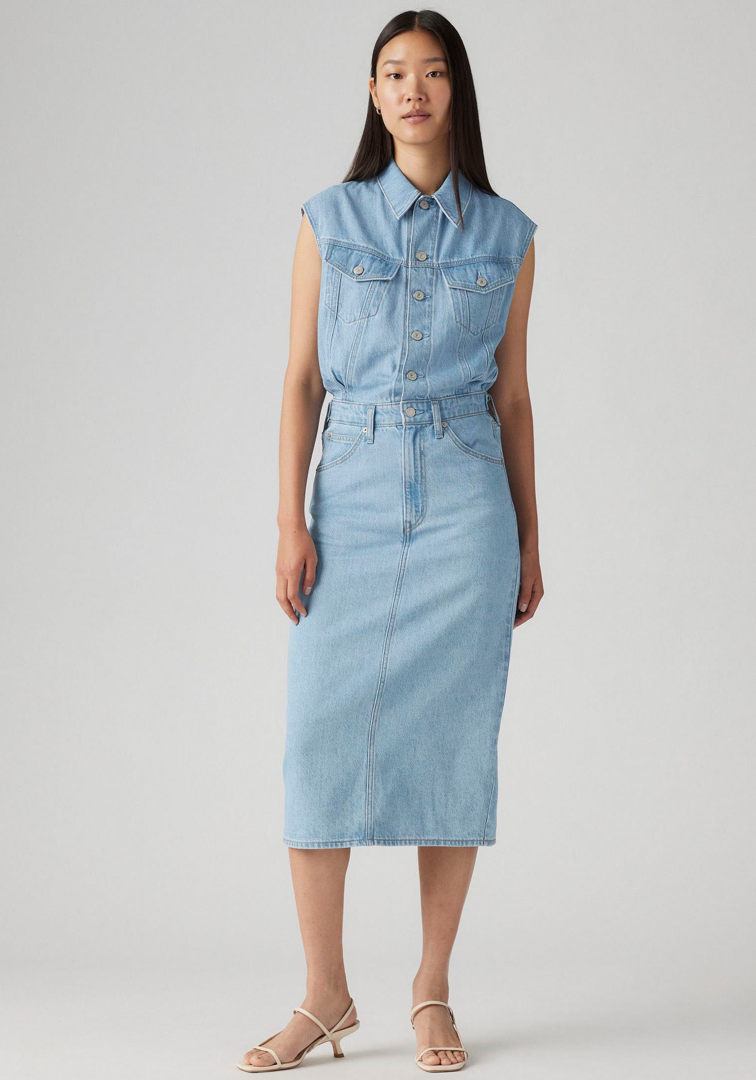 Levi's® Jeanskleid »ICONIC SLEEVELESS DRESS«