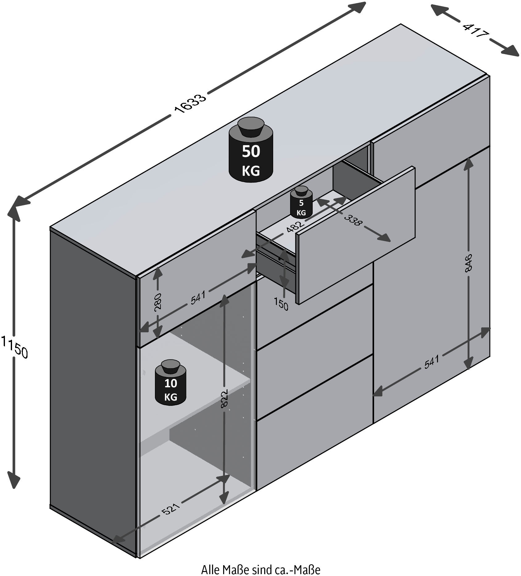 FMD Commode »Belm«