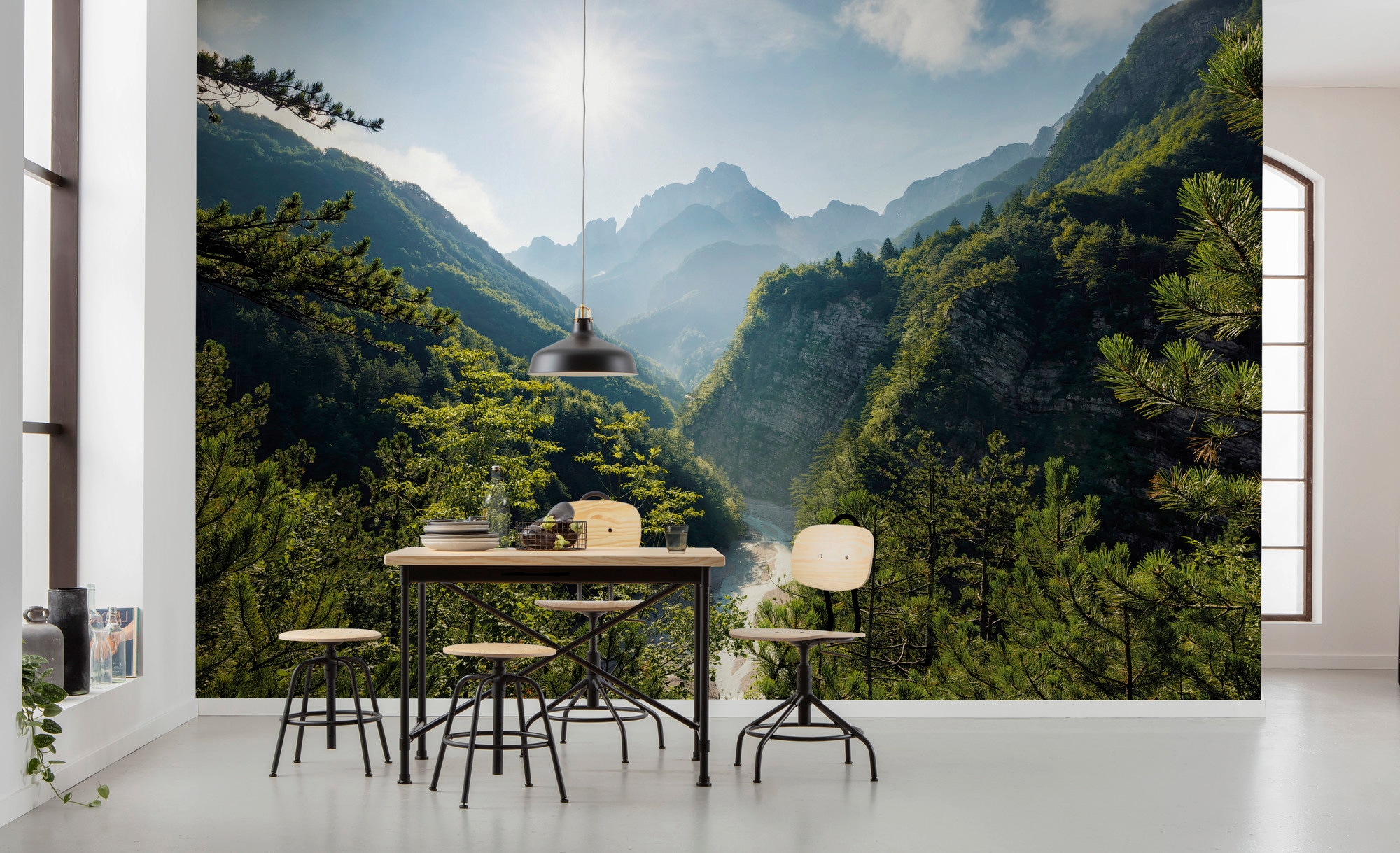 Komar Vliestapete »Digitaldruck Vlies -  Elbenpforte - Grösse 450 x 280 cm« bedruckt glatt Wohnzimmer, Schlafzimmer