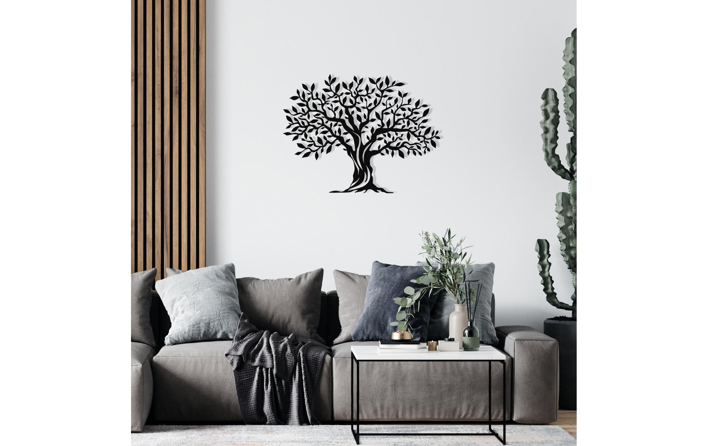 Wanddekoobjekt »Wallxpert Tree 69 x 52 cm Metall«