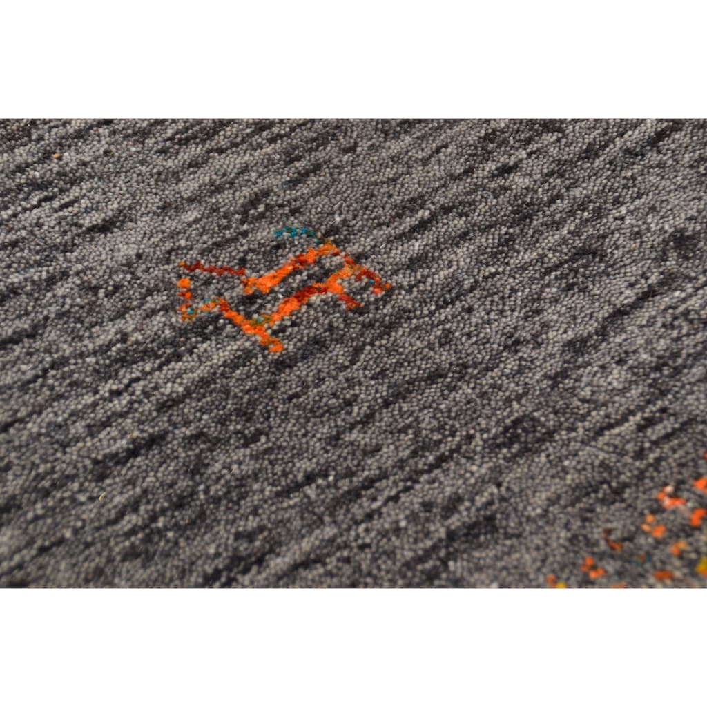 THEKO Wollteppich »Nebraska ZO89615«, rechteckig, Handweb-Teppich, reine Wolle, Gabbeh-Struktur, handgewebt