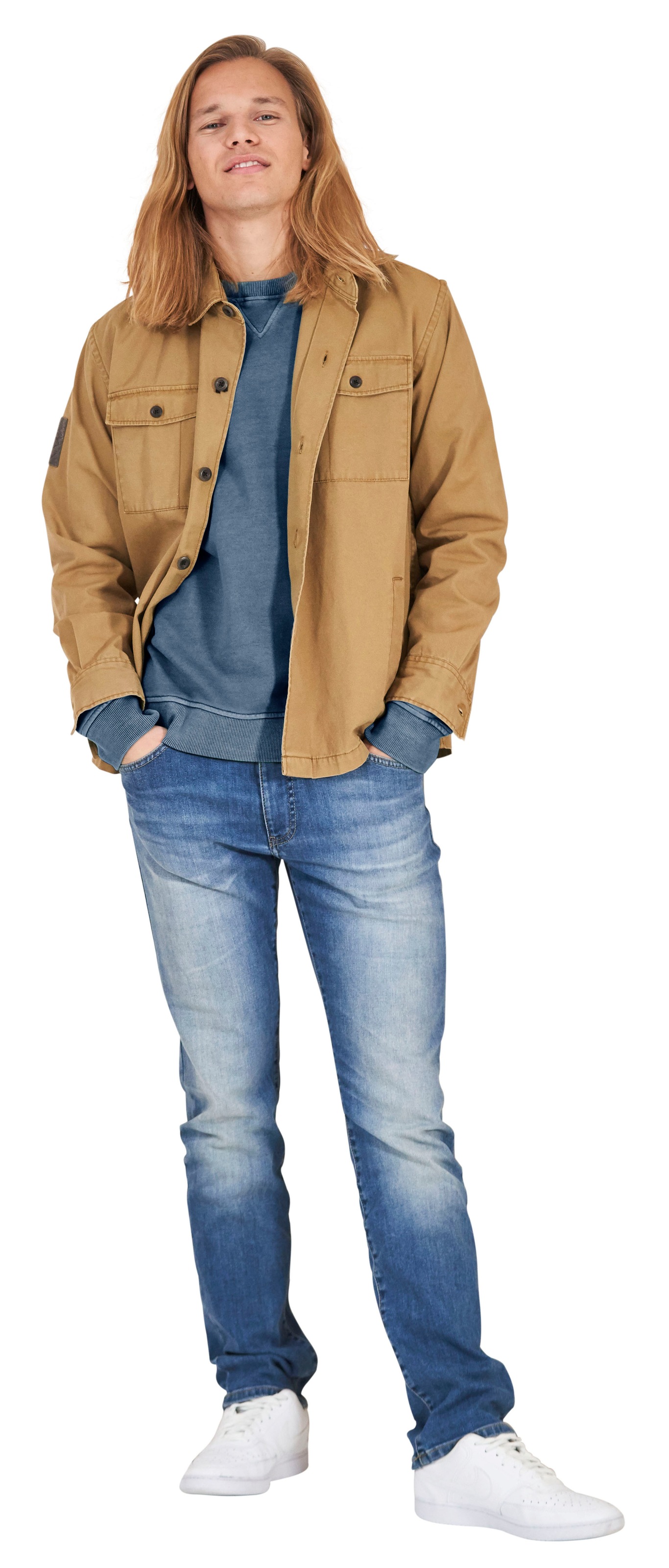 TOM TAILOR Polo Team 5-Pocket-Jeans »DAVIS«, mit used Waschung