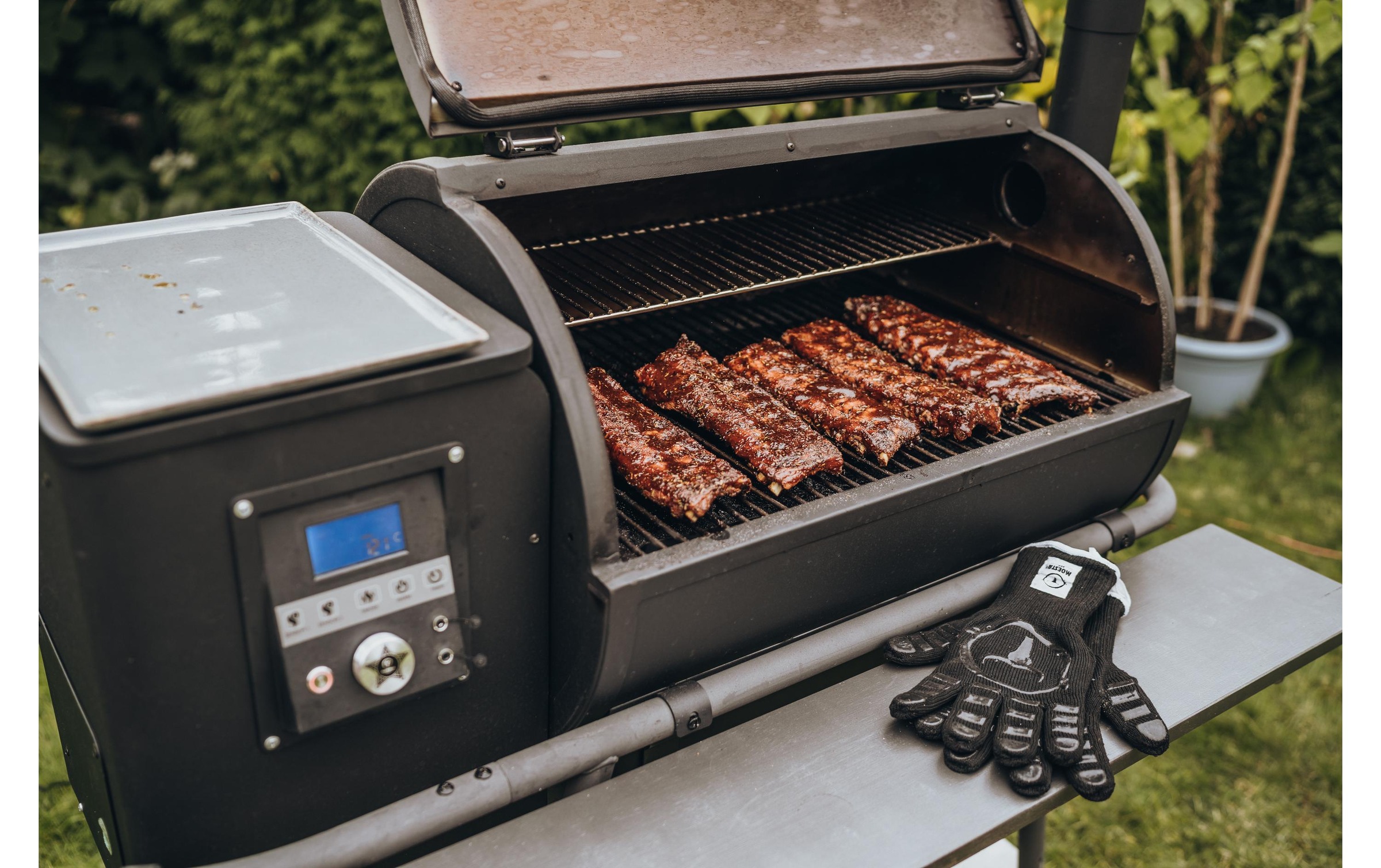 Kombigrill »Pelletgrill Sheriff«