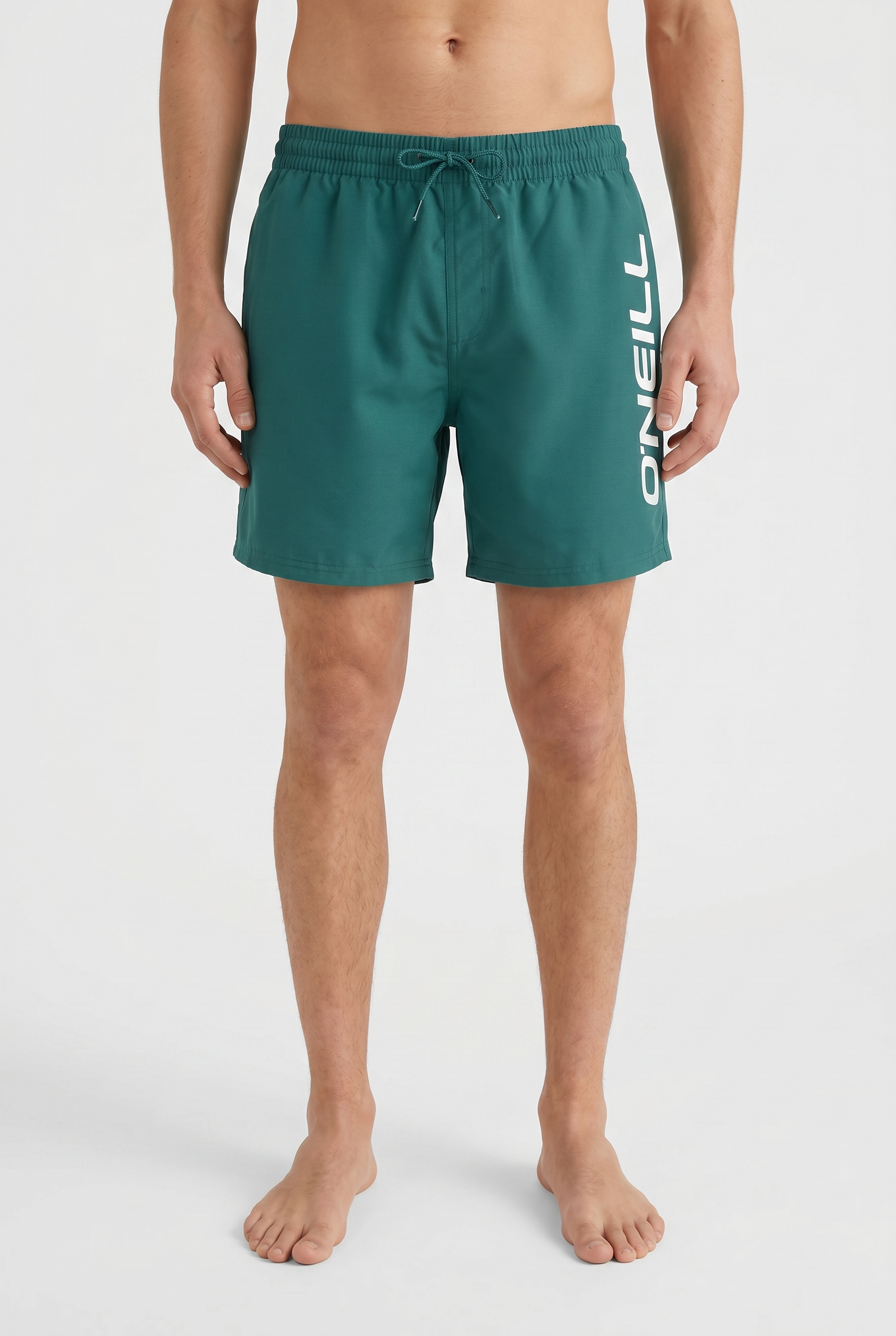 O'Neill Short de bain »O'NEILL LOGO 16'' SWIMSHORTS« mit Seiten- und Gesässtaschen, mit Gummibund und Kordelzug