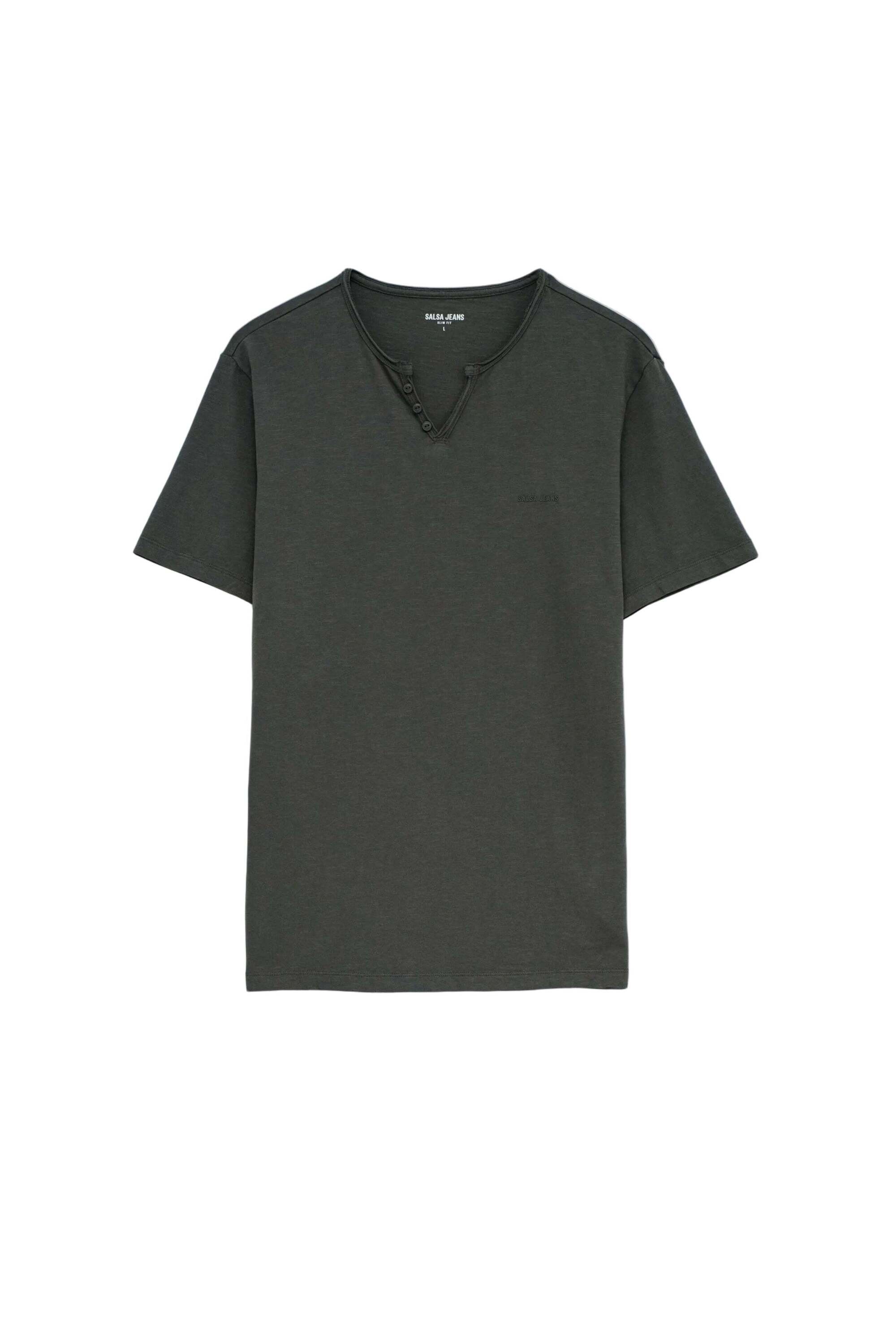Image of Salsa T-Shirt "Salsa Jeans T-Shirt V-Neck Basic"