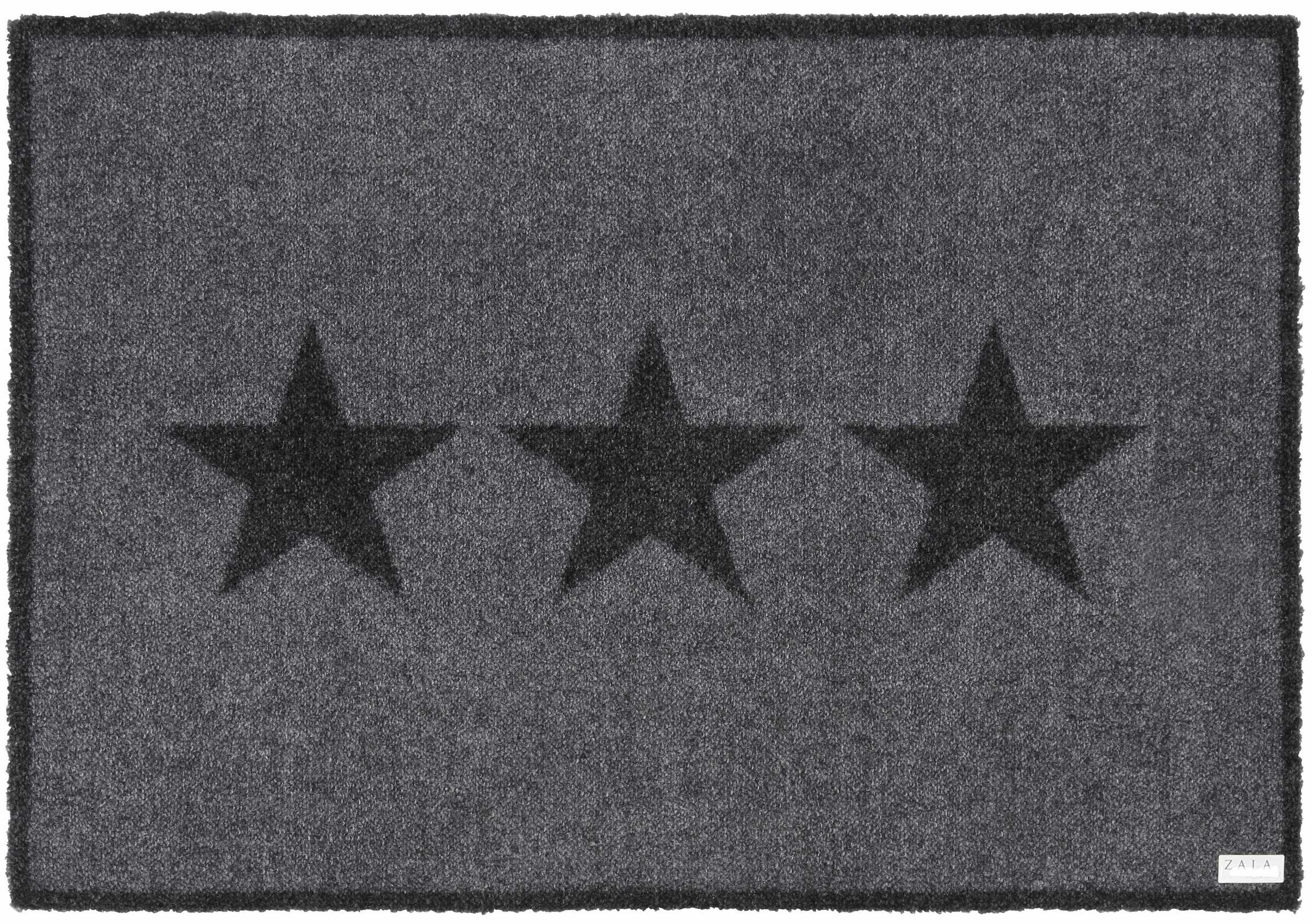 Image of Zala Living Fussmatte »Sterne«, rechteckig, 7 mm Höhe, Gemustert, Stars, Robust, Pflegeleicht, Eingangsbereich, Waschbar, Rutschhemmend bei Ackermann Versand Schweiz