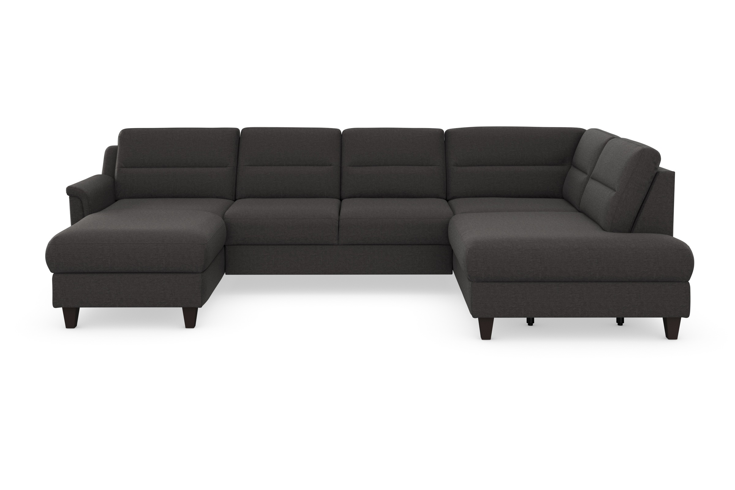 sit&more Wohnlandschaft »Farö U-Form« inklusive Federkern, wahlweise mit Bettfunktion und Bettkasten