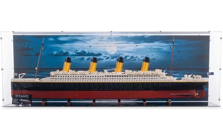 Holzbaukasten »iDisplayit Acryl-Display für LEGO 10294 Titanic«