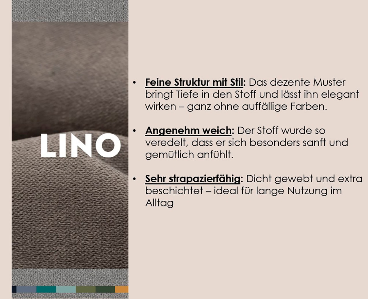 TRENDMANUFAKTUR Hocker »Wien, XXL Polsterhocker, passende Ergänzung zur Serie« in trendigem Cordstoff, grosszüge Breite von 112 cm