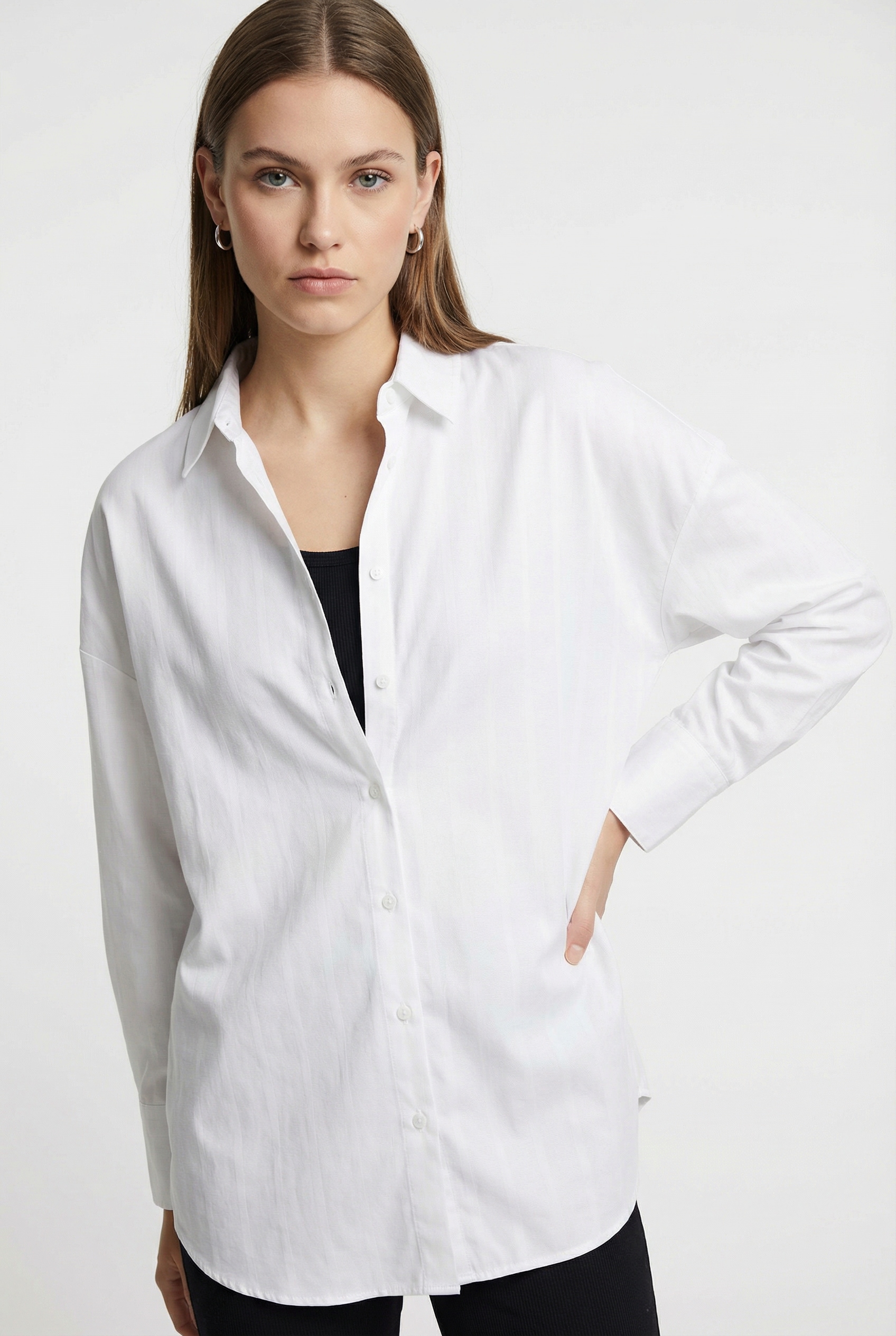 JDY Blouse chemise »JDYVESPER L/S LOOSE SHIRT WVN NOOS«
