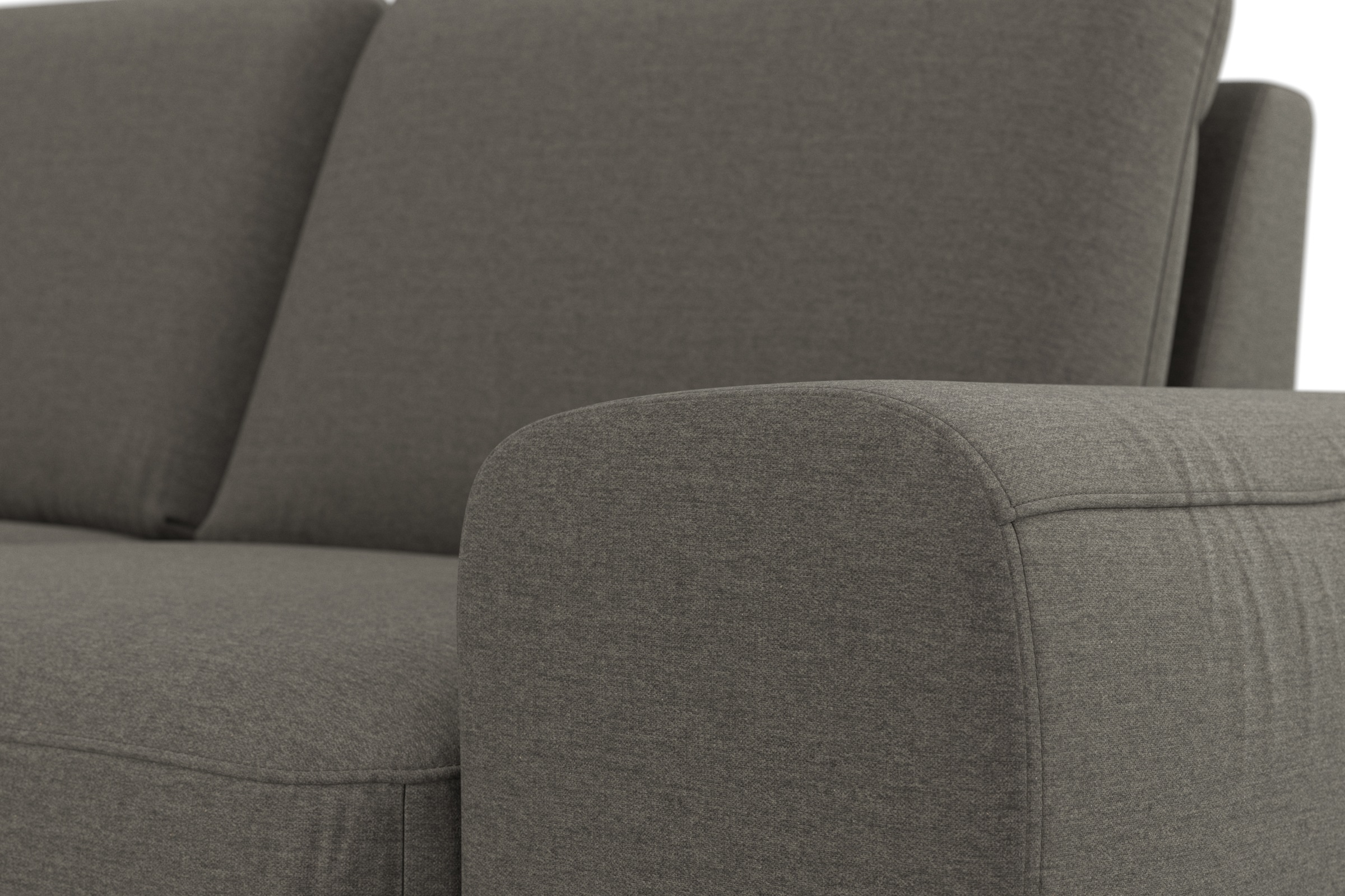 sit&more Ecksofa »Cinturo L-Form«, inklusive Sitztiefenverstellung und Federkern, Sitzhöhe 45 cm
