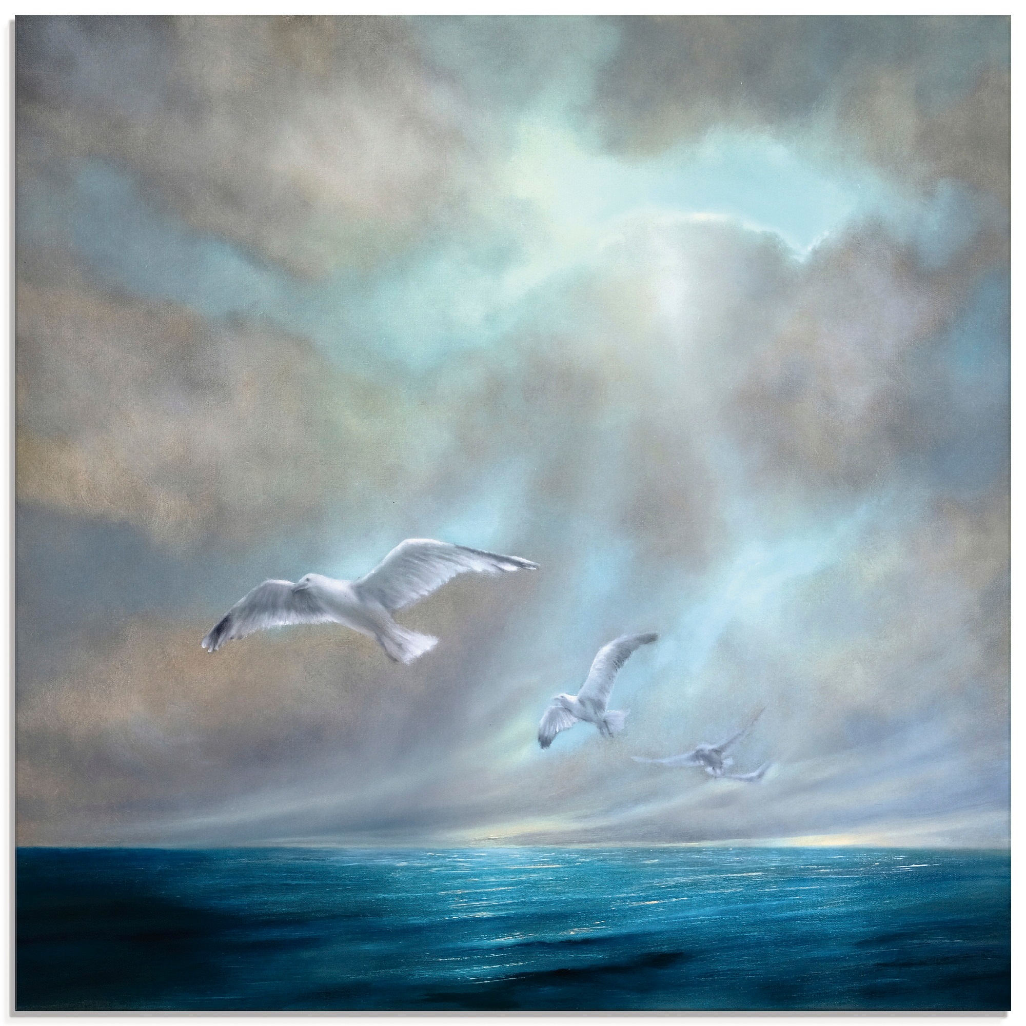 Image of Artland Glasbild »Frei sein«, Gewässer, (1 St.) bei Ackermann Versand Schweiz