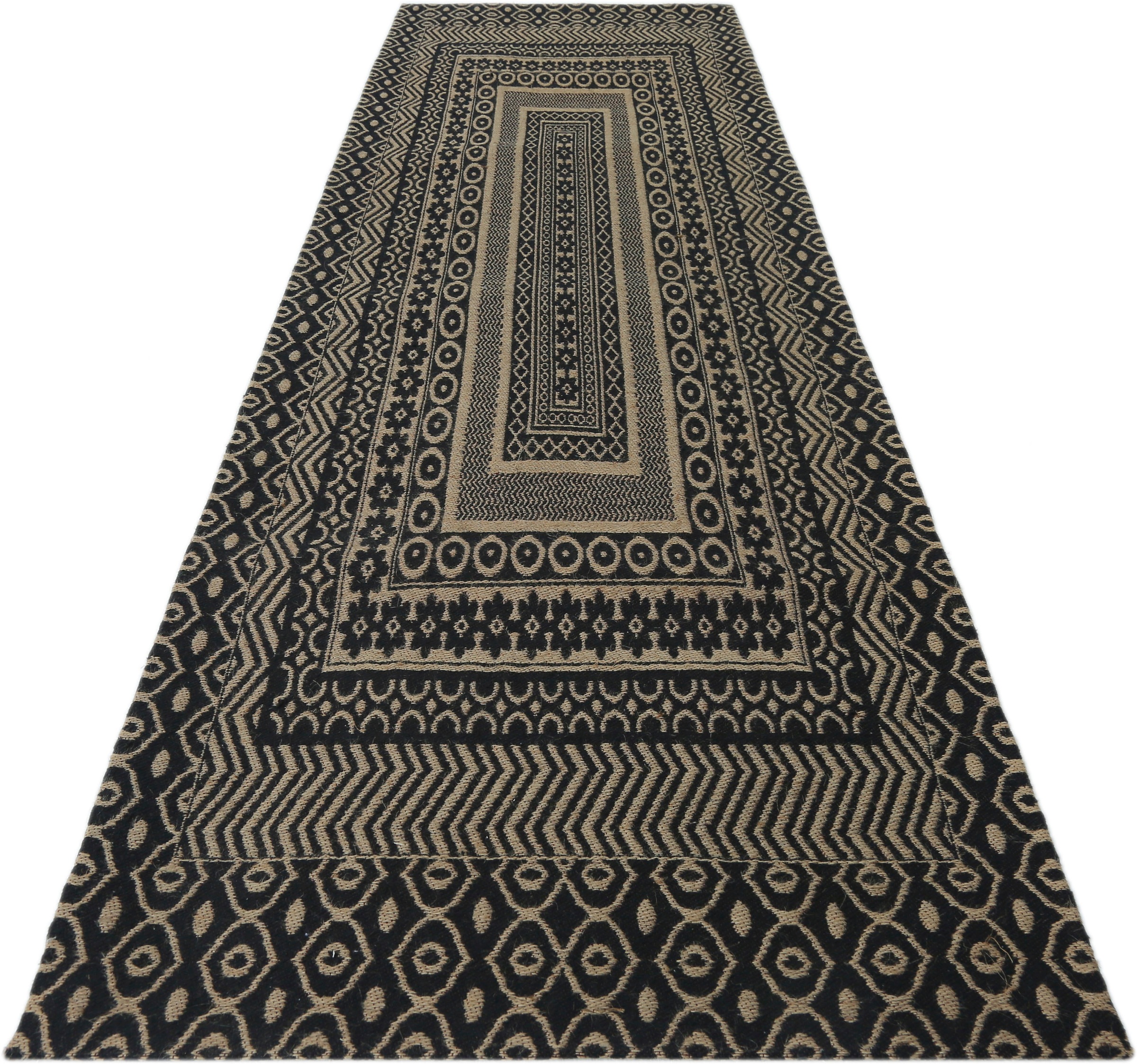 Image of DELAVITA Läufer »Salem«, rechteckig, 12 mm Höhe, aus natürlichern Fasern: Jute und Baumwolle bei Ackermann Versand Schweiz