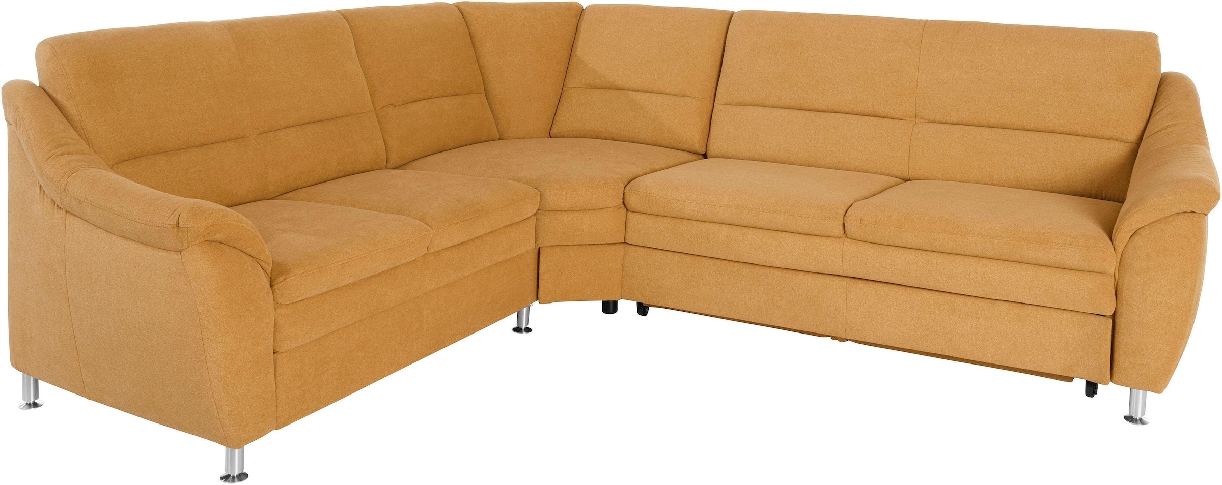 Places of Style Ecksofa »Cardoso L-Form«, mit Trapezecke für mehr Sitzkomfort, wahlweise auch mit Bettfunktion