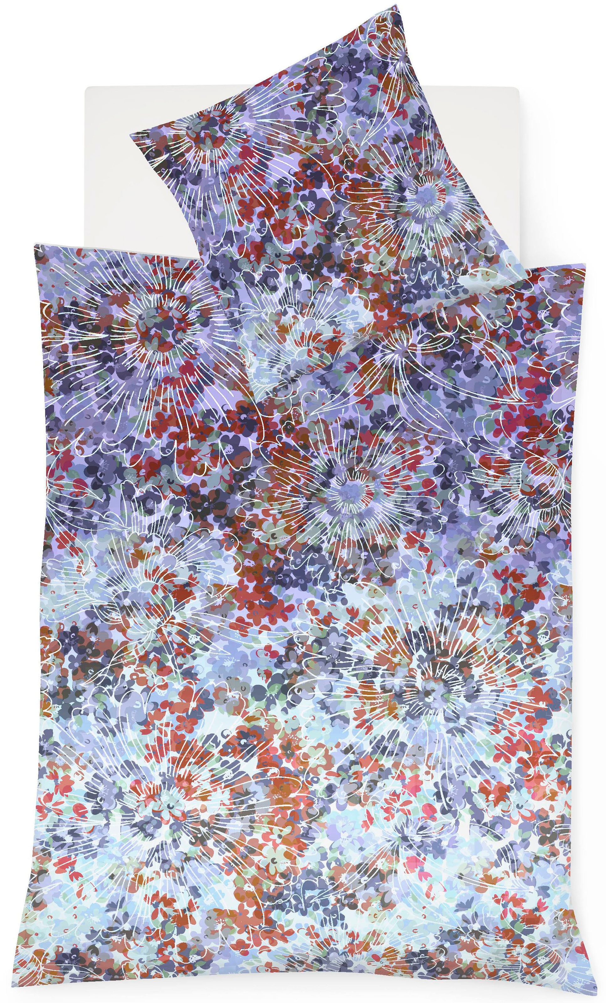 Image of fleuresse Wendebettwäsche "Bed Art S 4351" 2 Stk. Mako Satin, Baumwolle, in Gr. 135x200, 155x220, 200x200cm