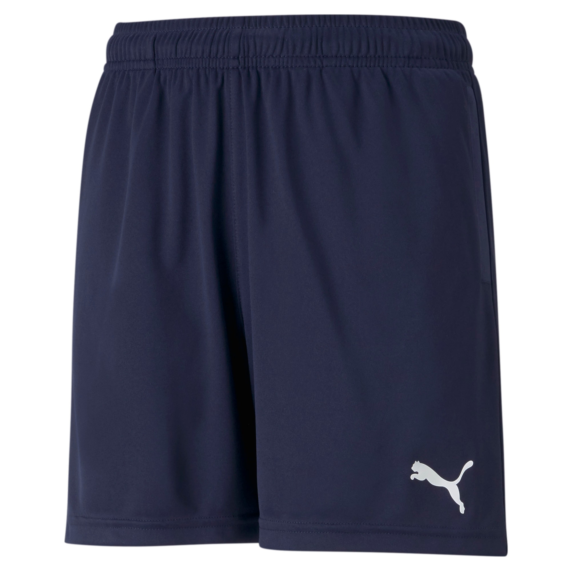 PUMA Trainingsshorts »TEAMRISE TRAINING SHORTS JR«  aus Interlock-Material, mit Reissverschluss, kniebedeckender Schnitt