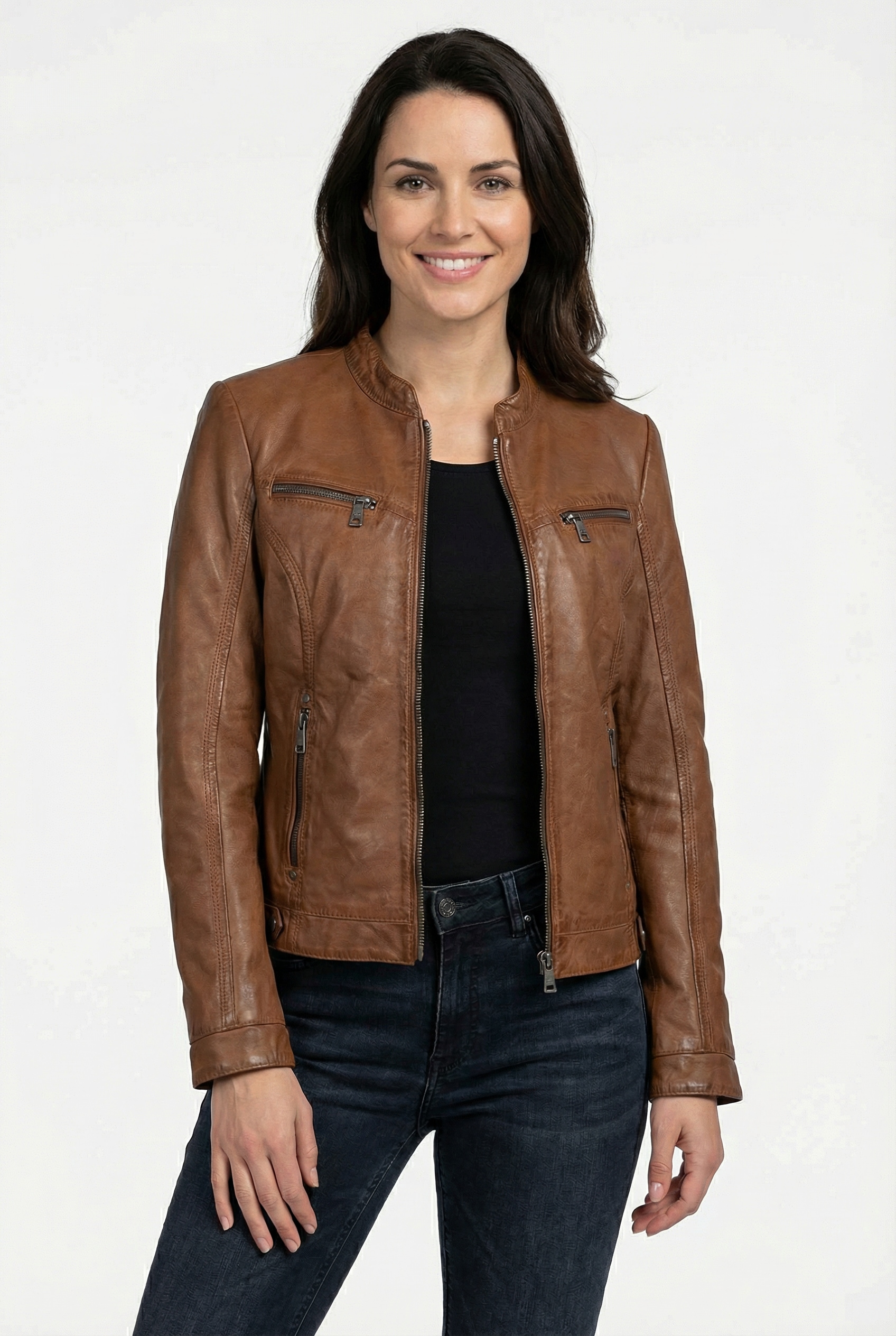 Mauritius Lederjacke »MWJanka«