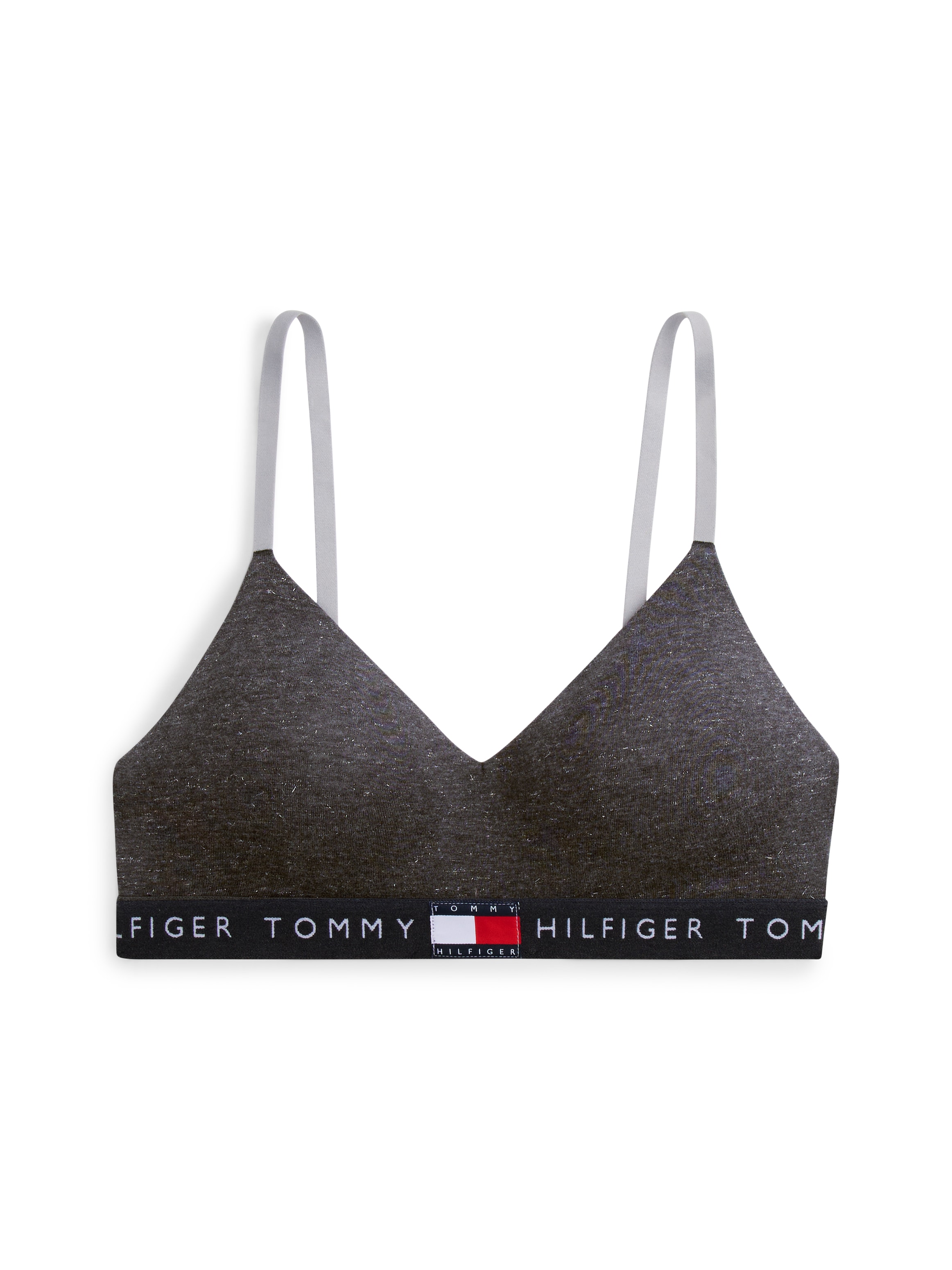Tommy Hilfiger Underwear Soutien-gorge à bretelles »LUREX BRALETTE LIFT« mit elastischen Bund, leicht glänzend