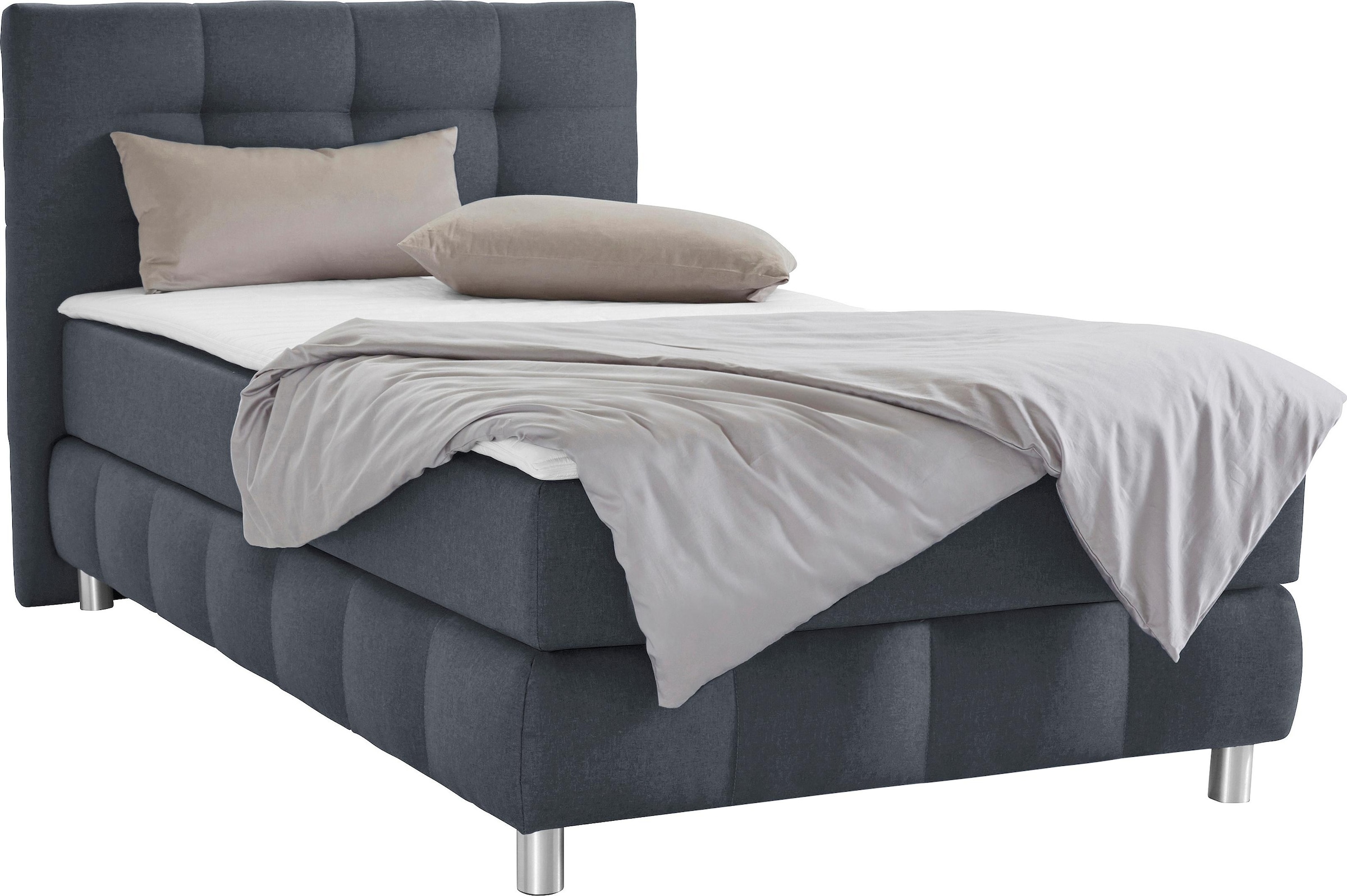 Home affaire Lit boxspring »Salo« incl. surmatelas, 6 largeurs, 2 degrés de fermeté, TFK aussi en fermeté 4