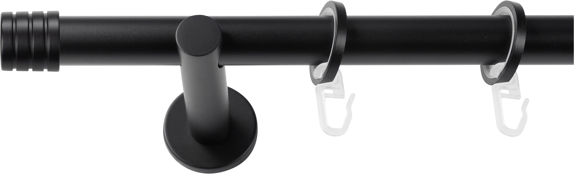 SN DECO GROUP Tringle à rideaux Ø 19 mm 1 course-läufig Fixmass;kürzbar