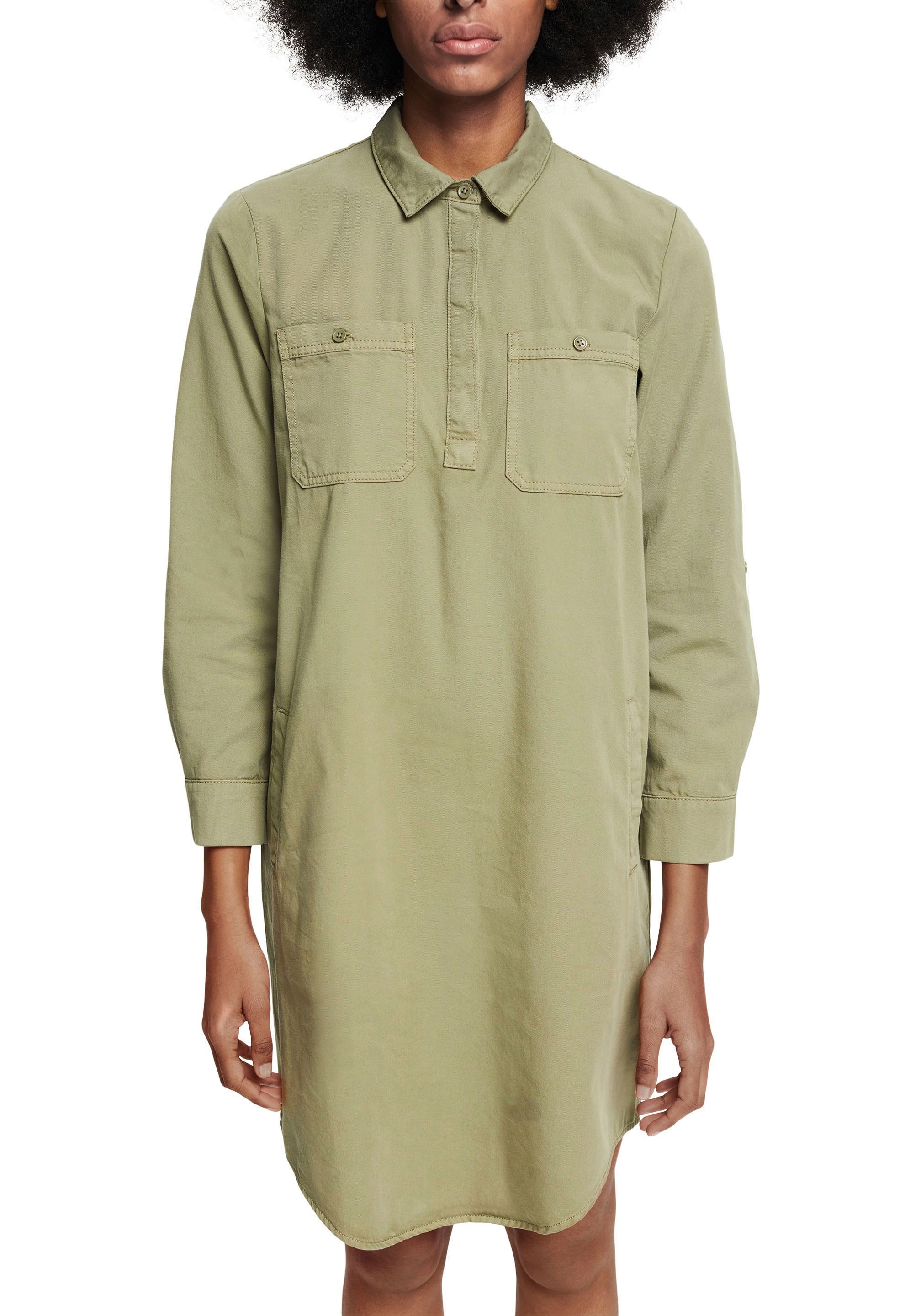 Image of Esprit Blusenkleid, mit aufgesetzten Brusttaschen mit Knöpfchen bei Ackermann Versand Schweiz