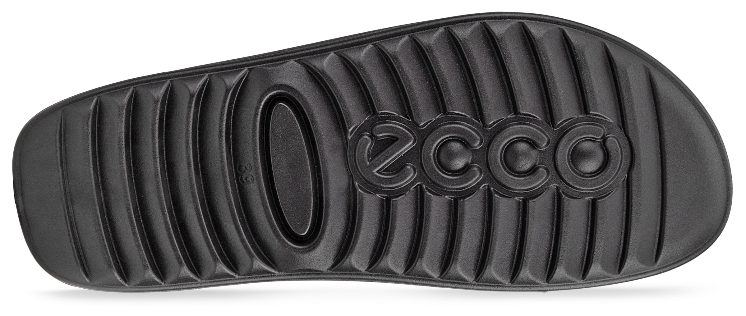 Ecco Pantolette »COZMO W«, Sommerschuh, Schlappen mit zwei Klettverschlussriemen